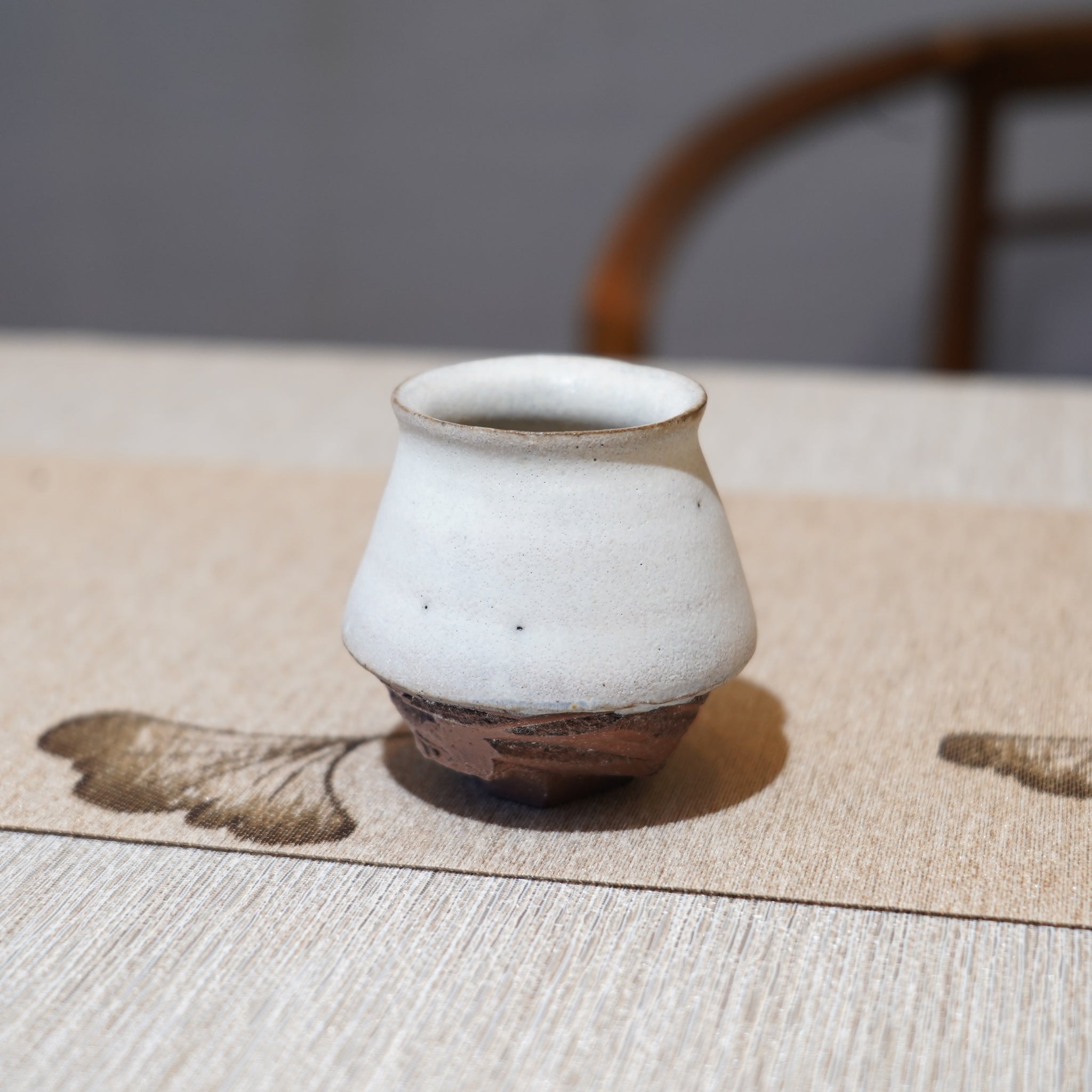 *新品*【雪隱·霜岳】全手工紅陶炻器主人杯