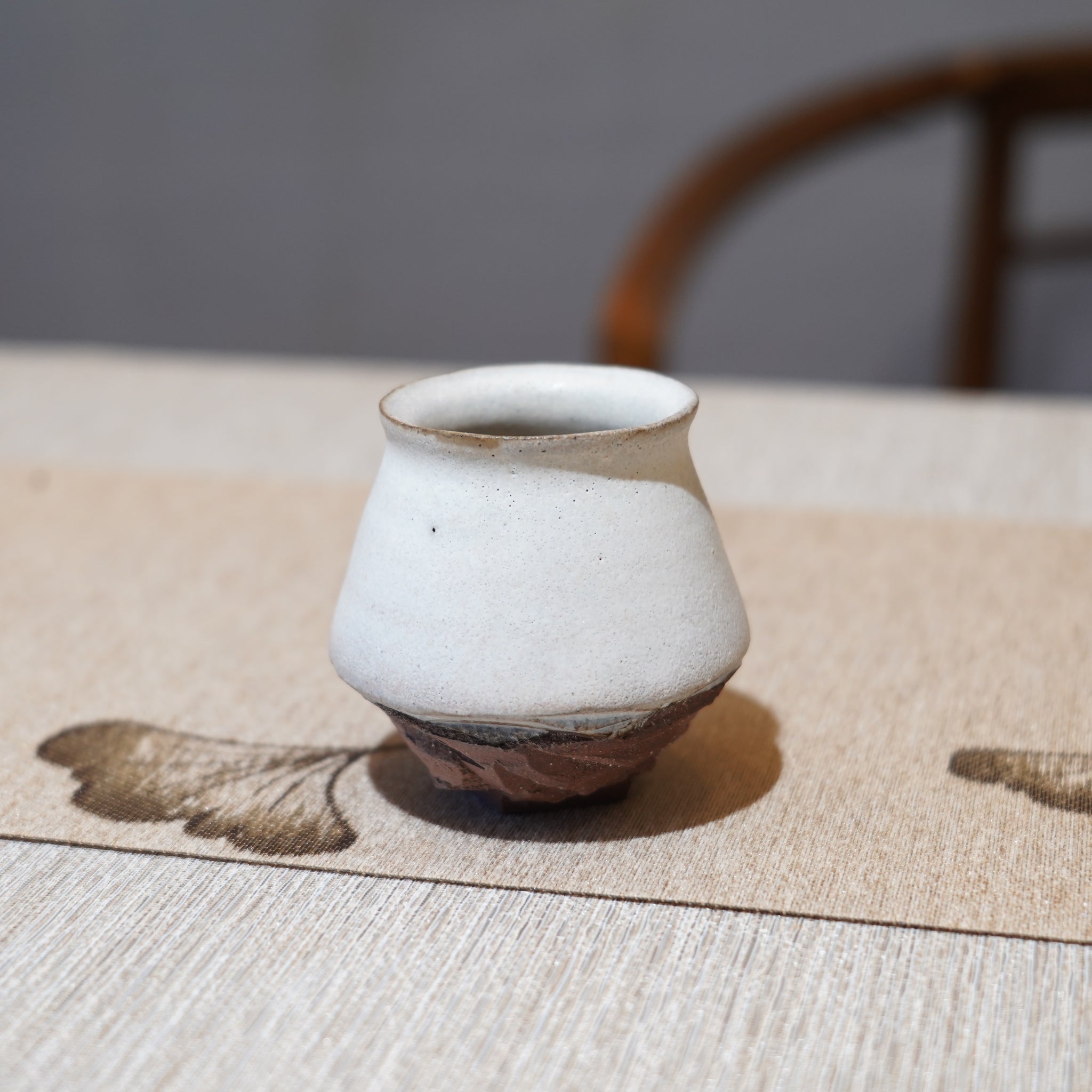 *新品*【雪隱·霜岳】全手工紅陶炻器主人杯
