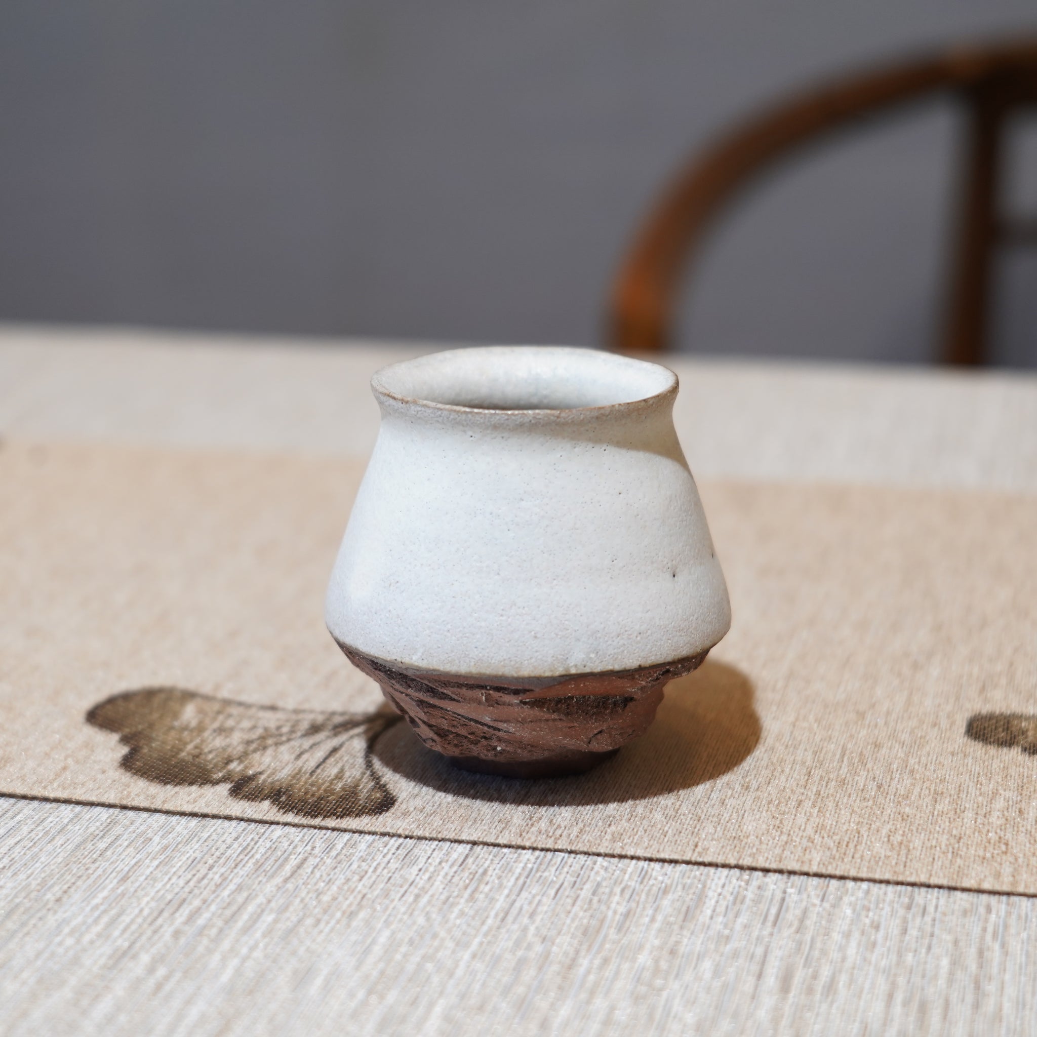 *新品*【雪隱·霜岳】全手工紅陶炻器主人杯