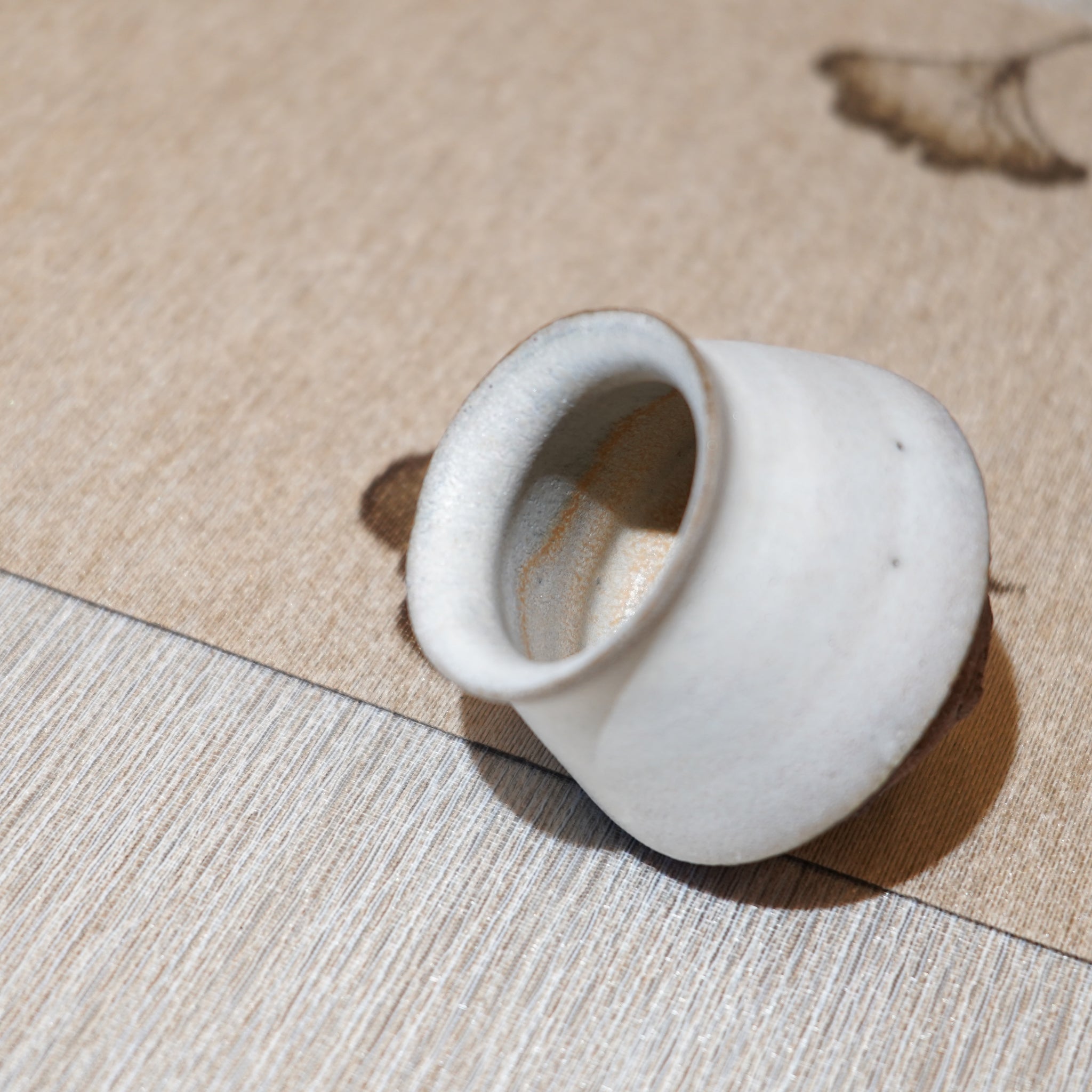 *新品*【雪隱·霜岳】全手工紅陶炻器主人杯