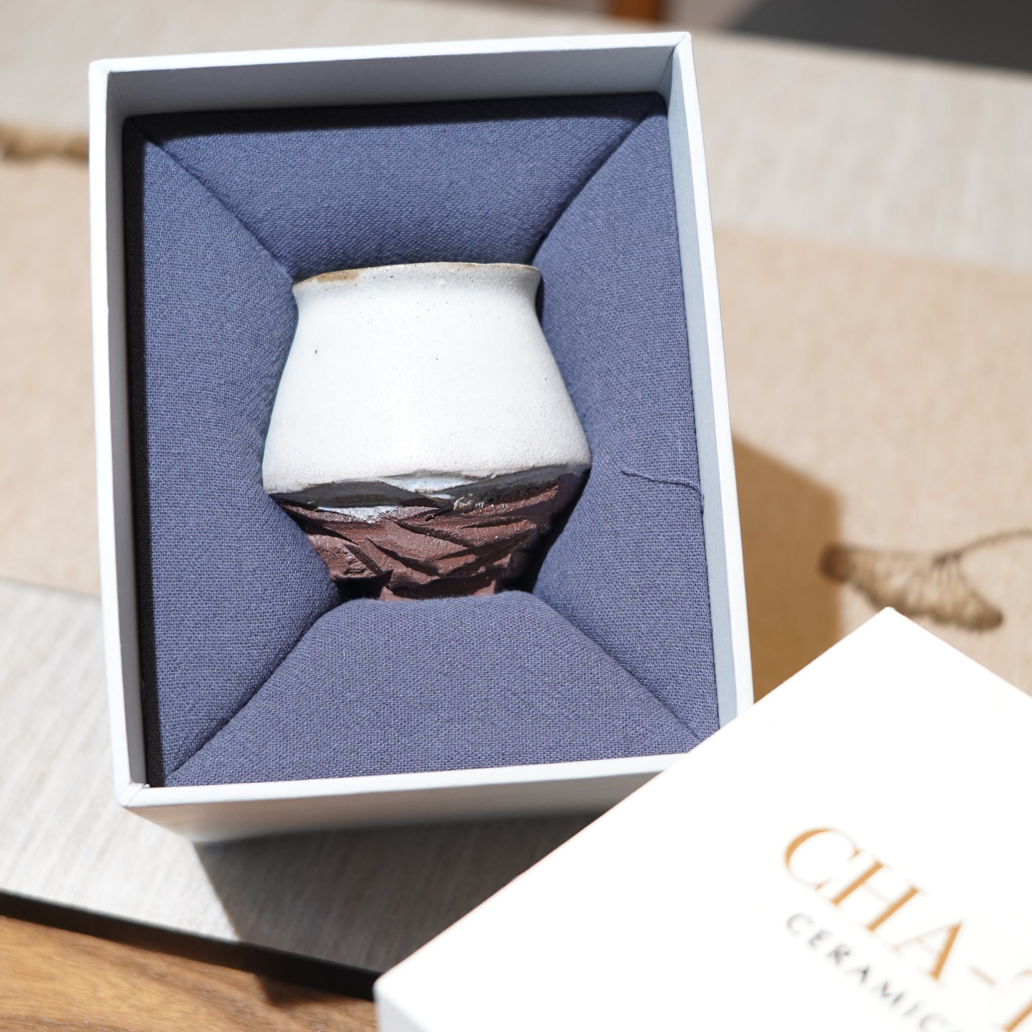 *新品*【雪隱·霜岳】全手工紅陶炻器主人杯