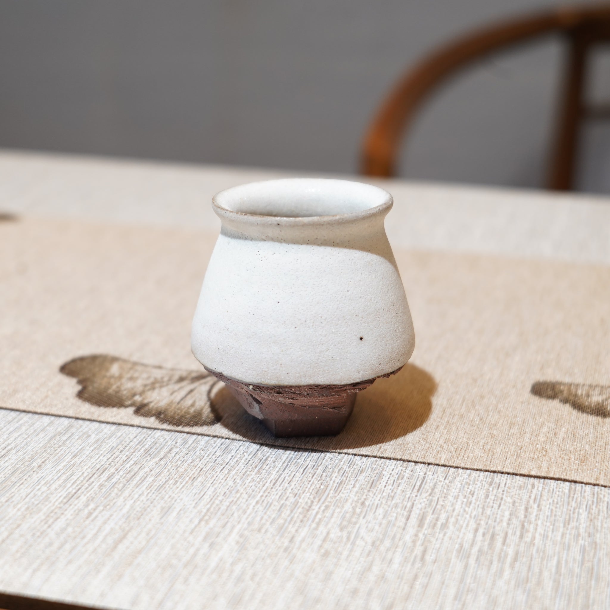 *新品*【雪隱·霜岳】全手工紅陶炻器主人杯