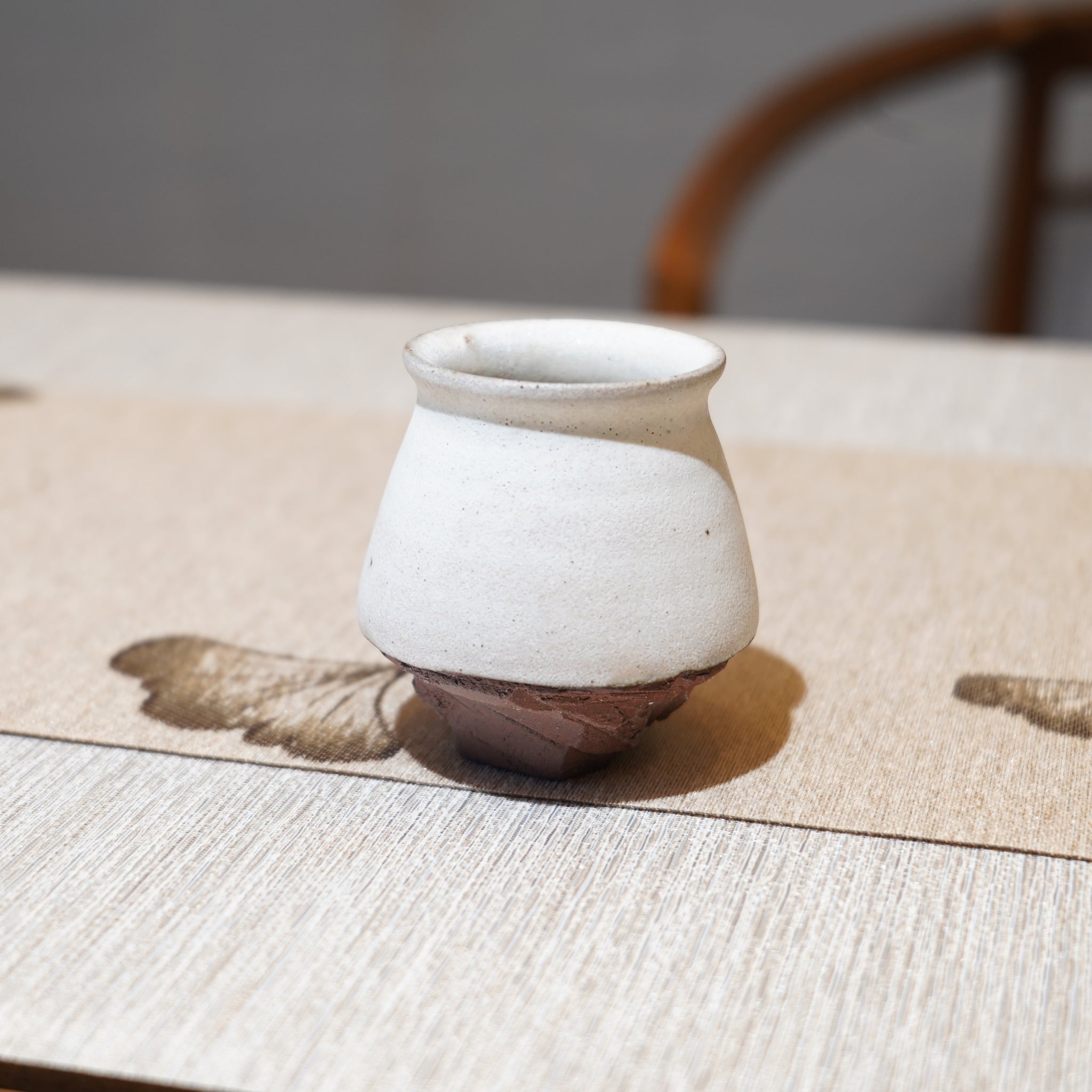 *新品*【雪隱·霜岳】全手工紅陶炻器主人杯