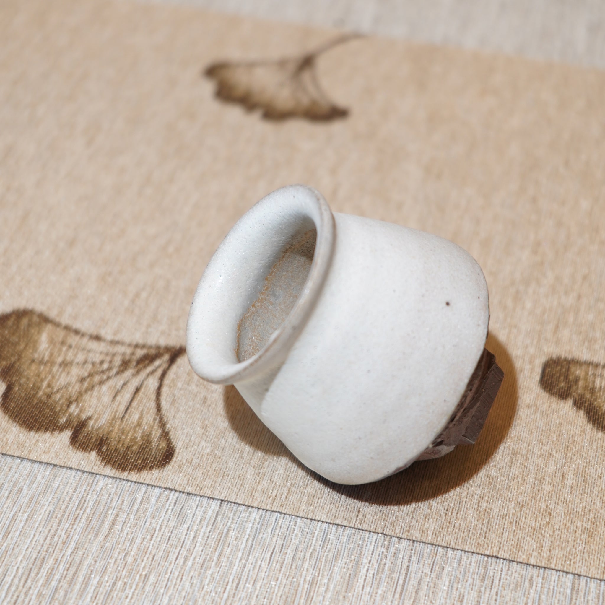 *新品*【雪隱·霜岳】全手工紅陶炻器主人杯