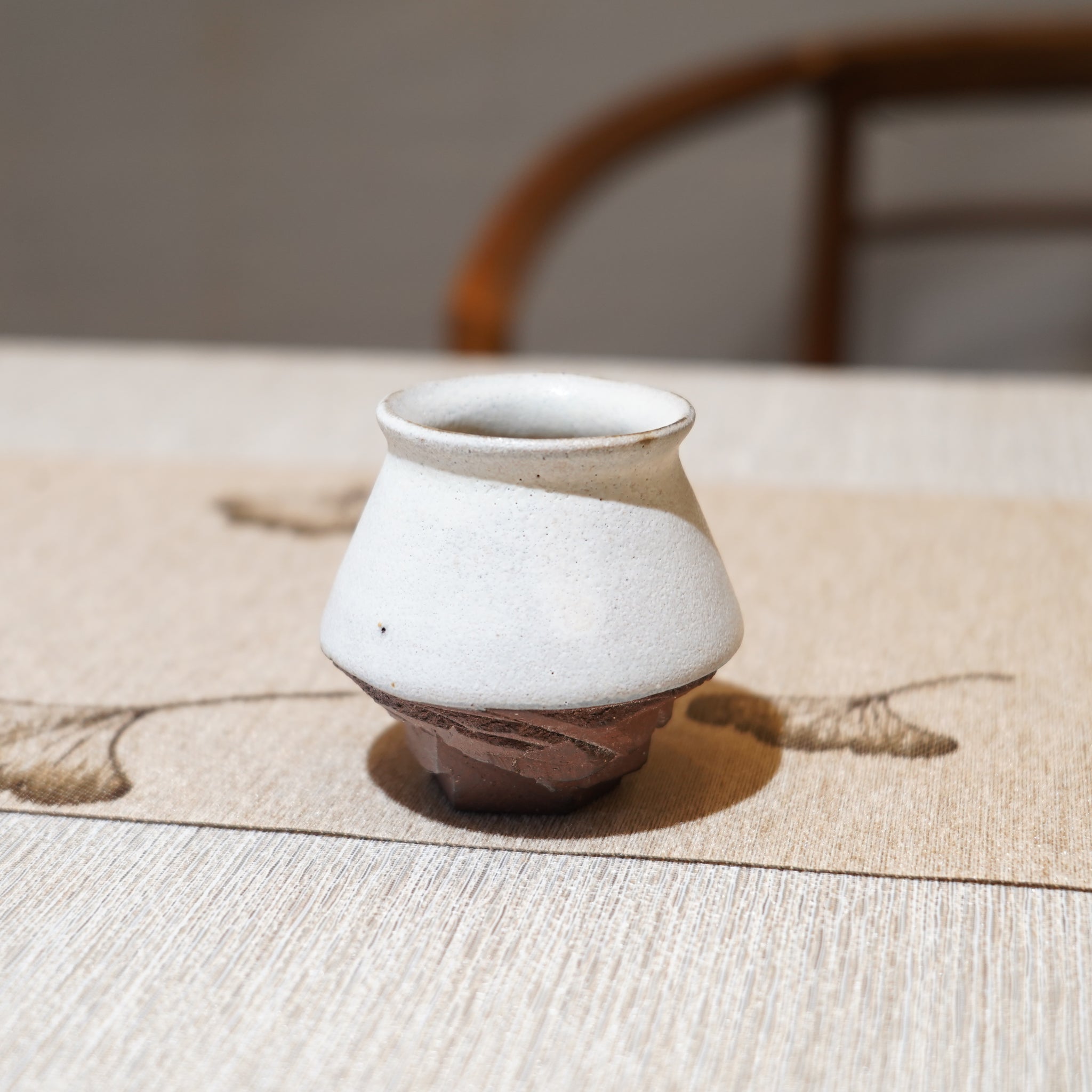 *新品*【雪隱·霜岳】全手工紅陶炻器主人杯