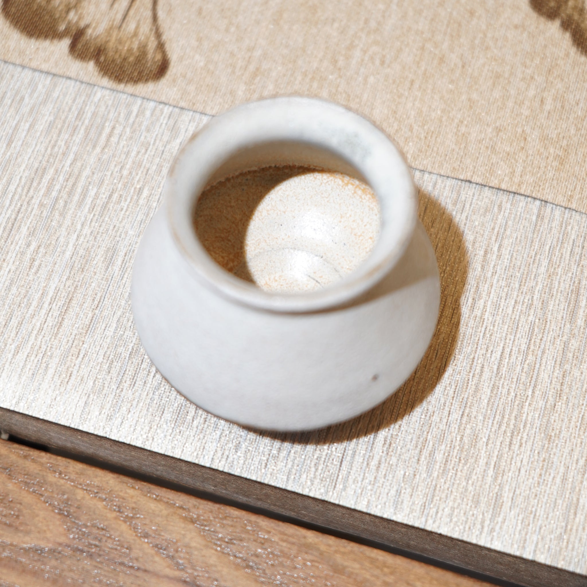 *新品*【雪隱·霜岳】全手工紅陶炻器主人杯