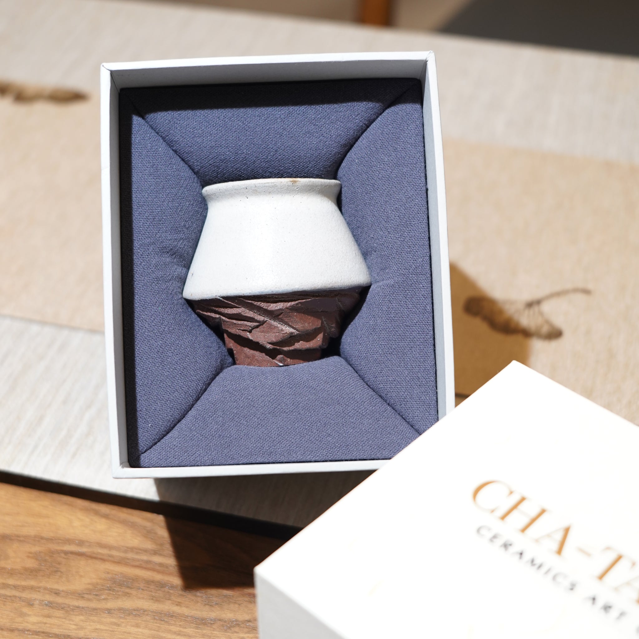 *新品*【雪隱·霜岳】全手工紅陶炻器主人杯