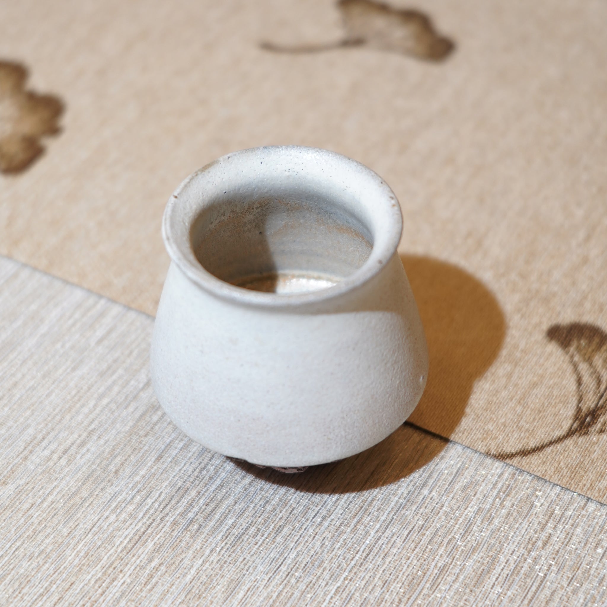 *新品*【雪隱·霜岳】全手工紅陶炻器主人杯