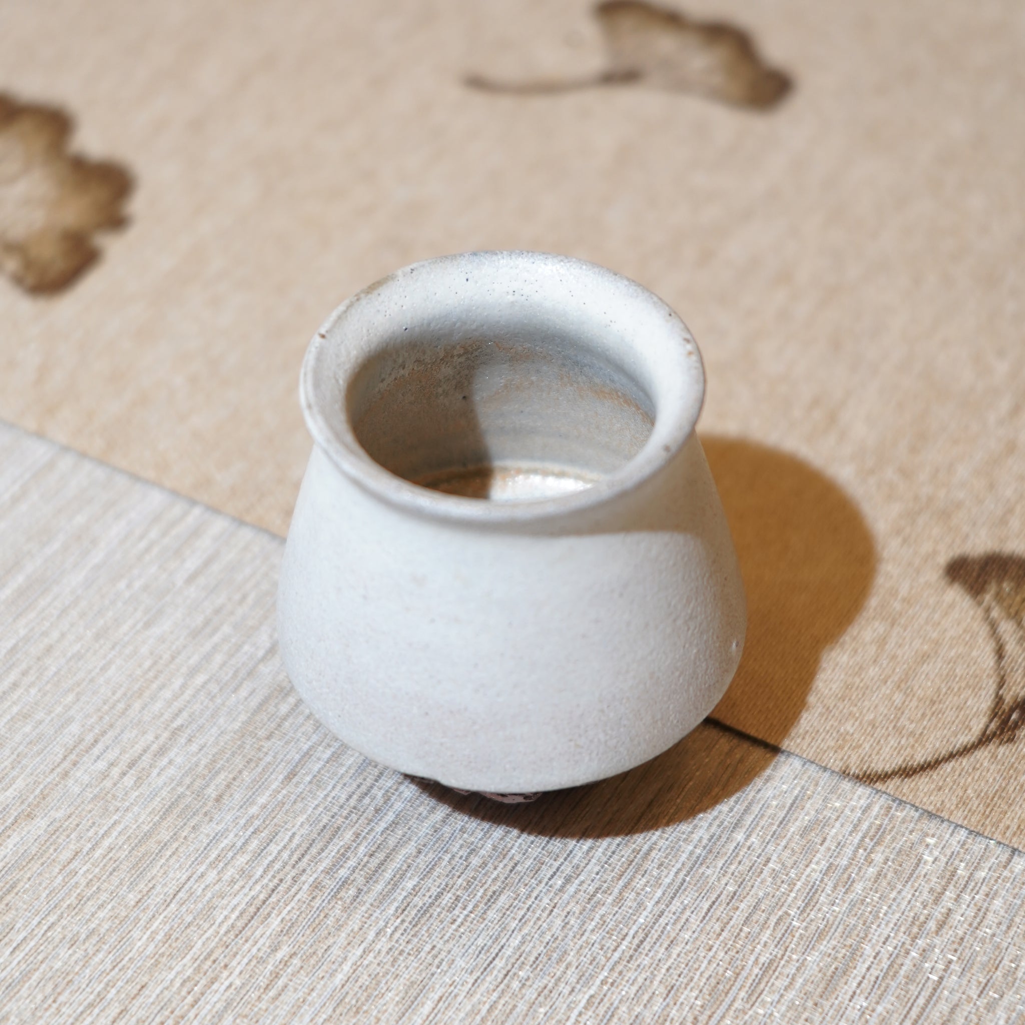 *新品*【雪隱·霜岳】全手工紅陶炻器主人杯