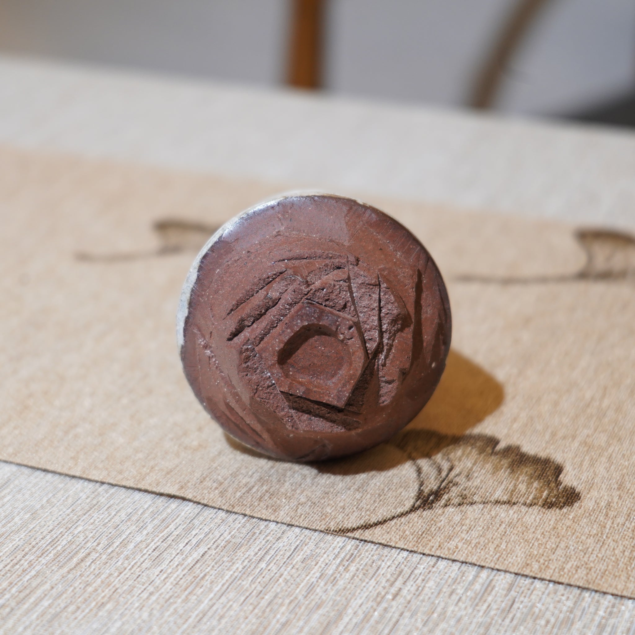 *新品*【雪隱·霜岳】全手工紅陶炻器主人杯