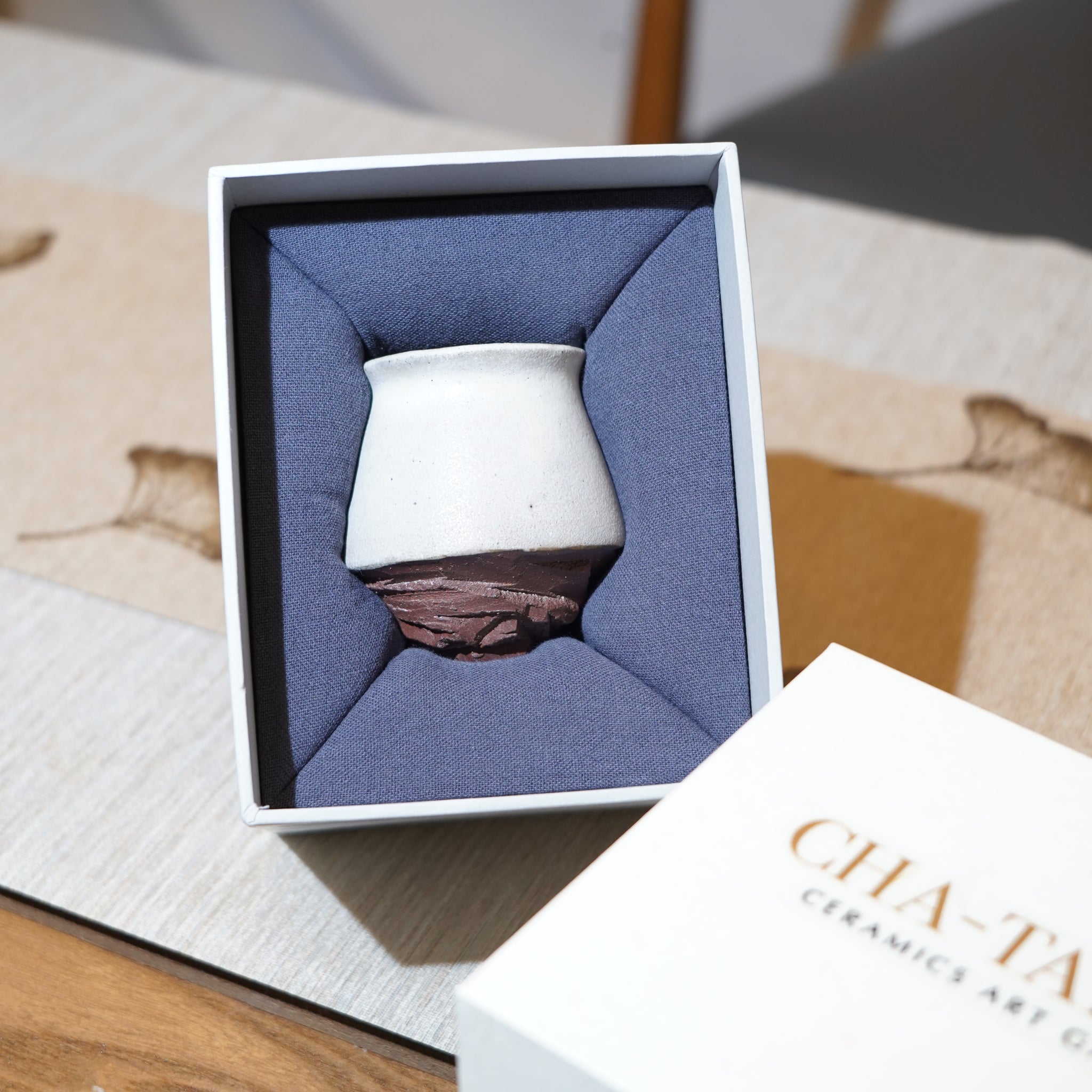 *新品*【雪隱·霜岳】全手工紅陶炻器主人杯