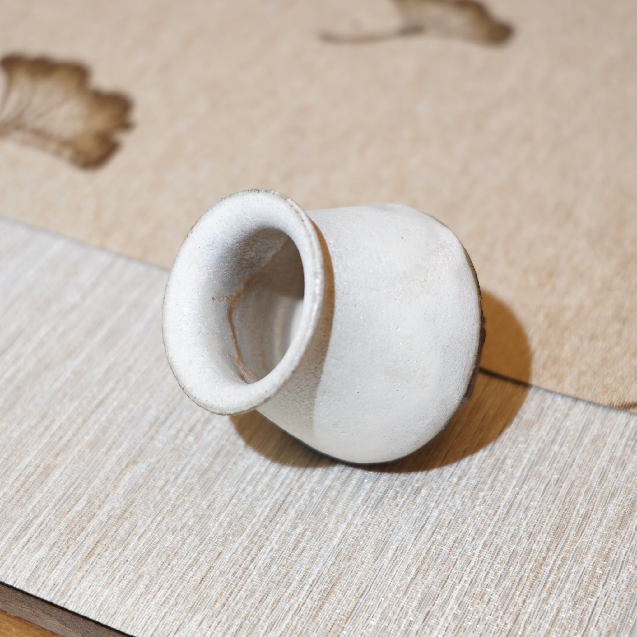 *新品*【雪隱·霜岳】全手工紅陶炻器主人杯