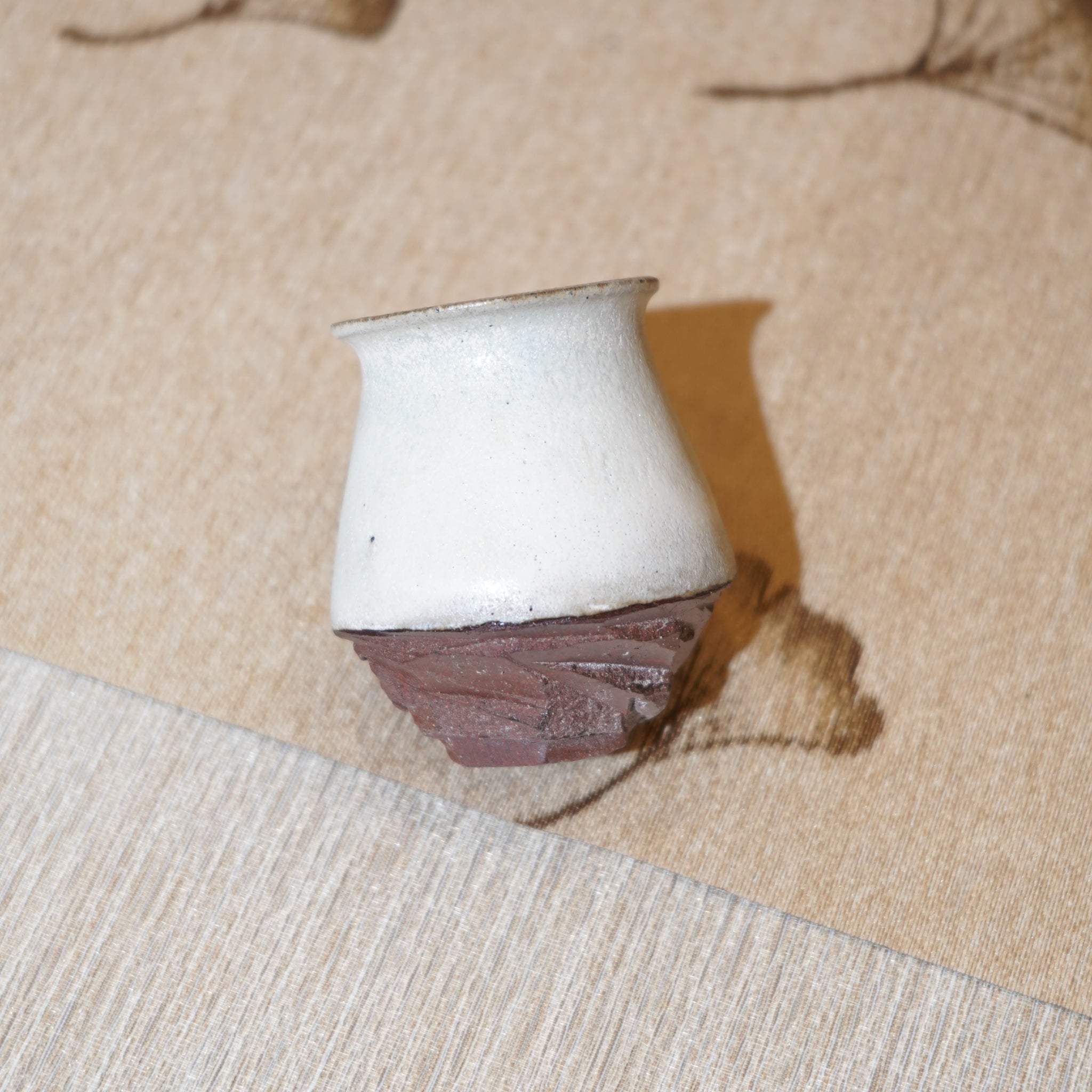 *新品*【雪隱·霜岳】全手工紅陶炻器主人杯