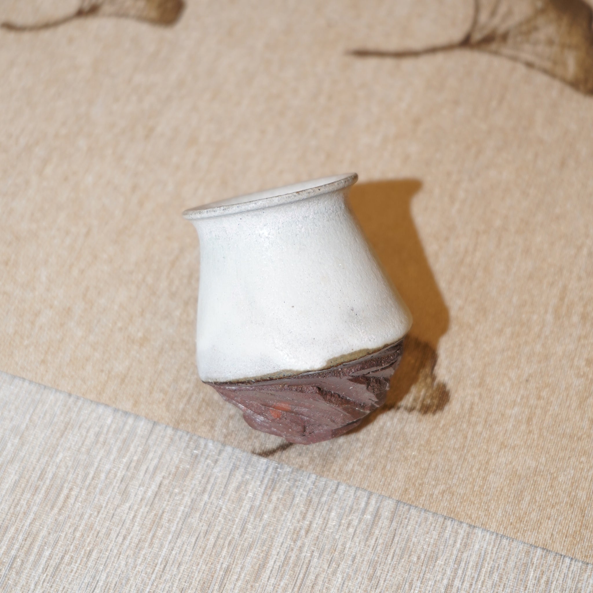 *新品*【雪隱·霜岳】全手工紅陶炻器主人杯