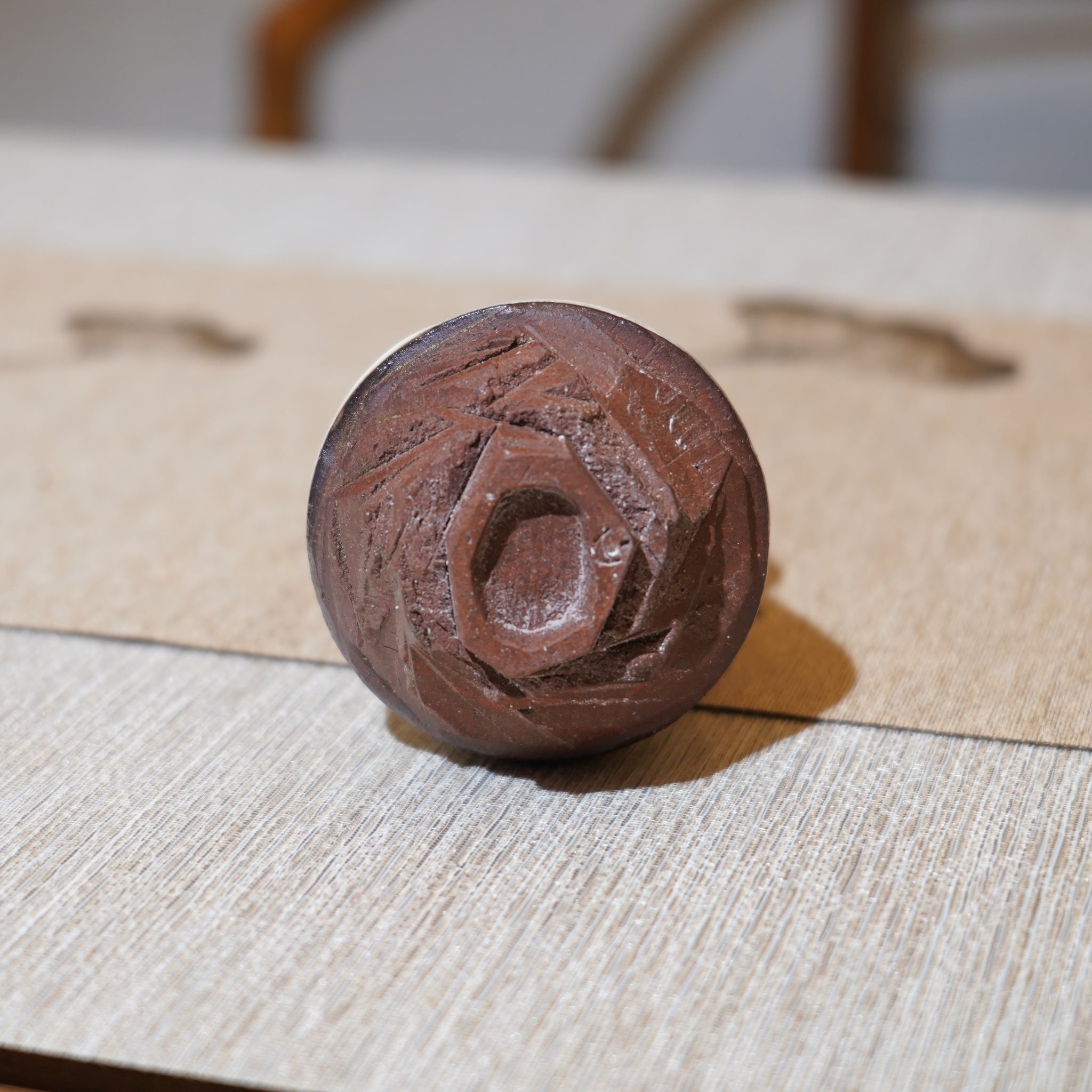 *新品*【雪隱·霜岳】全手工紅陶炻器主人杯