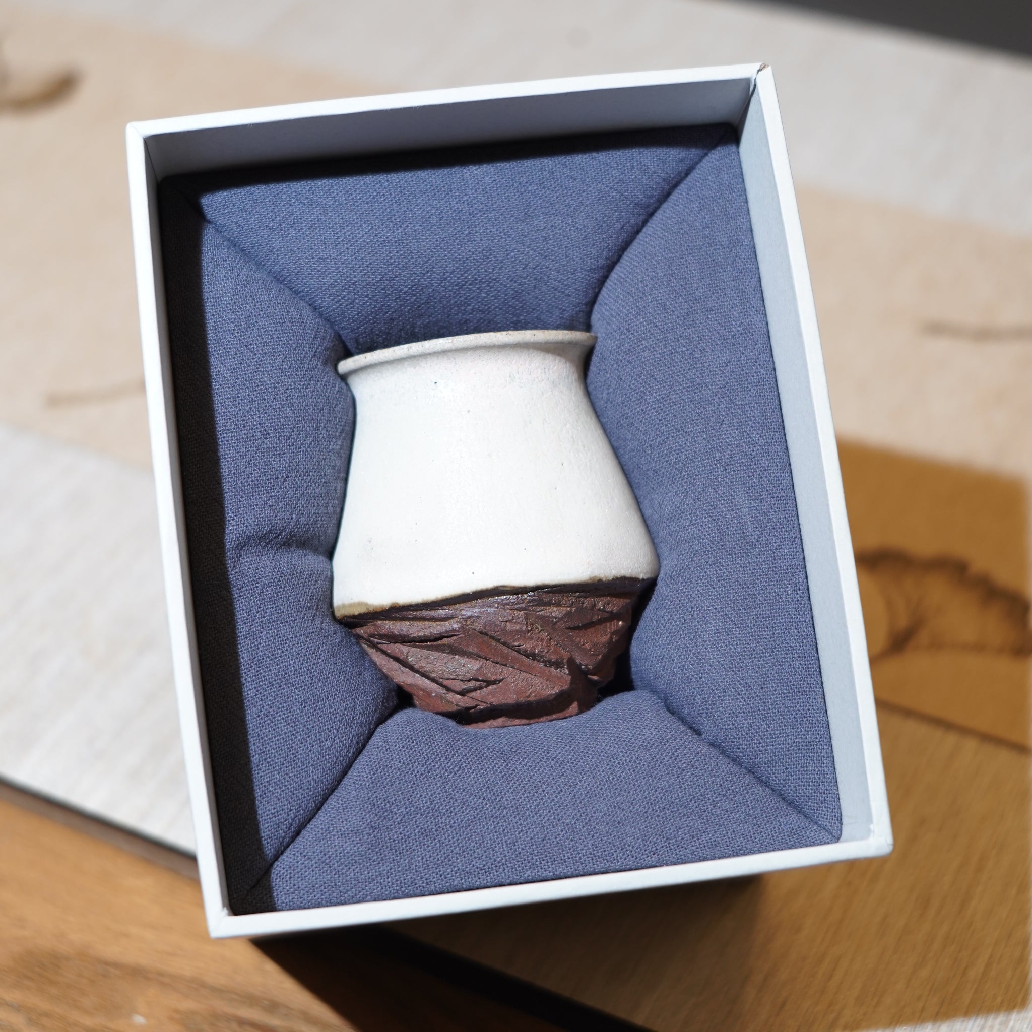 *新品*【雪隱·霜岳】全手工紅陶炻器主人杯