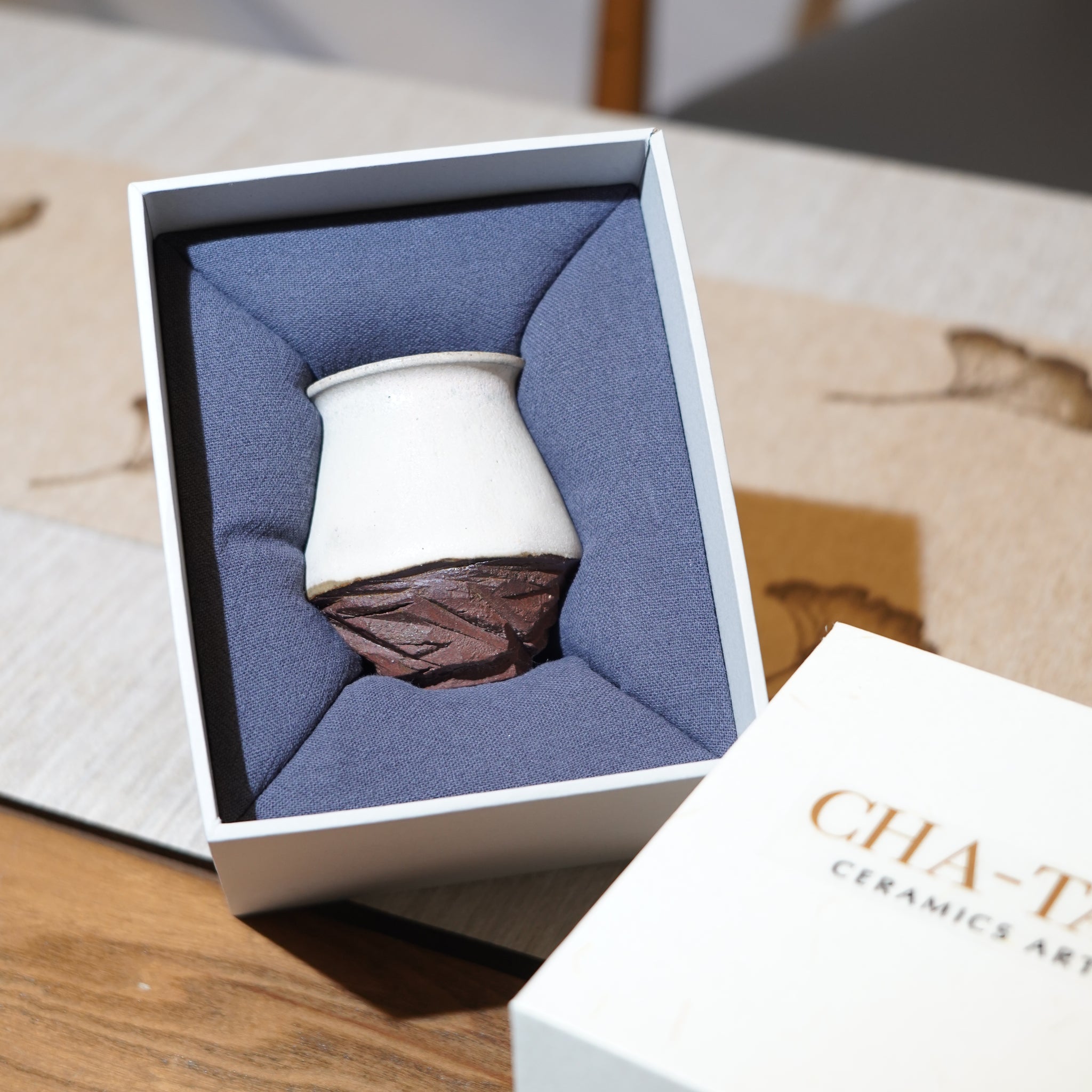 *新品*【雪隱·霜岳】全手工紅陶炻器主人杯