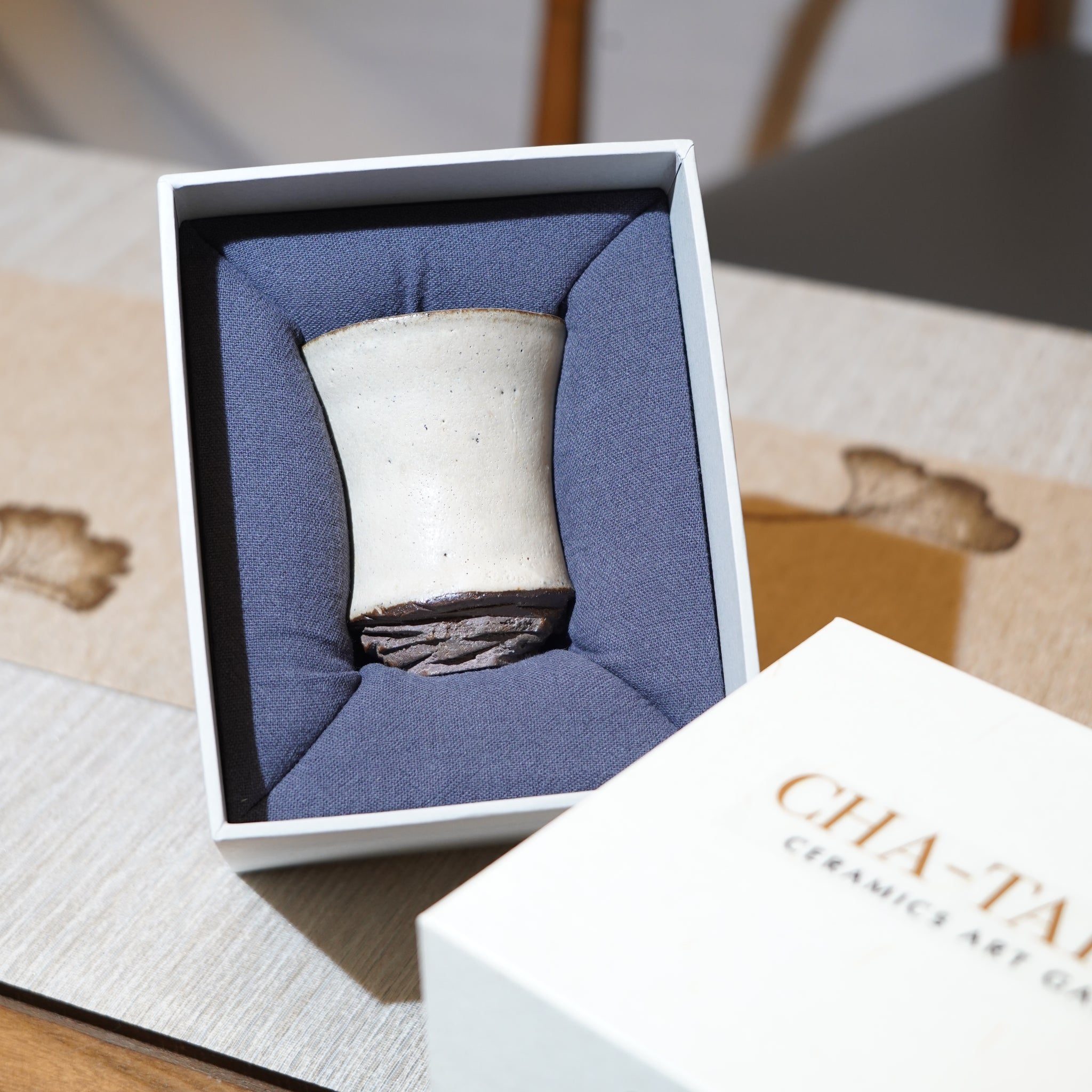 *新品*【雪隱·霜峰】全手工紅陶炻器主人杯