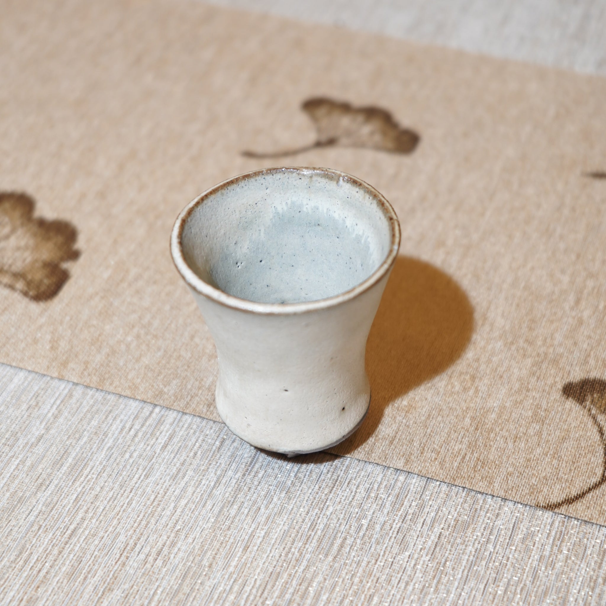 *新品*【雪隱·霜峰】全手工紅陶炻器主人杯