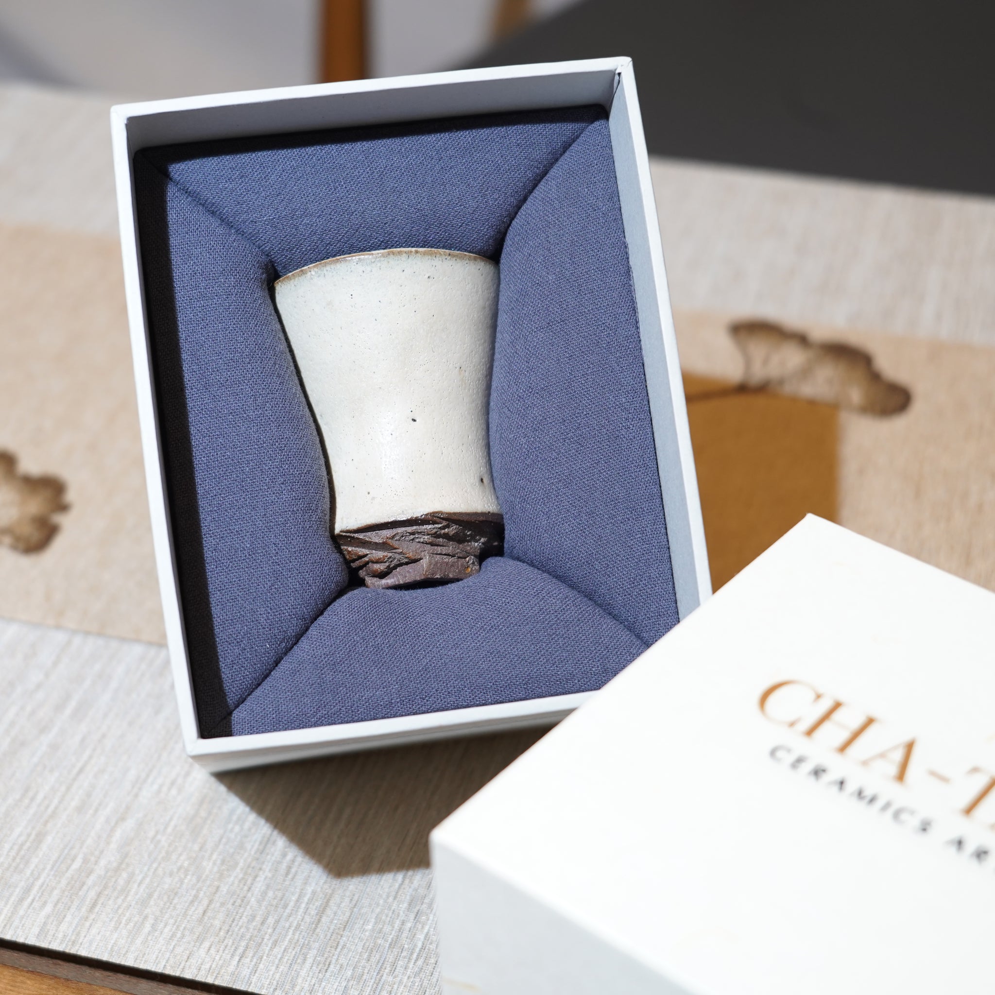 *新品*【雪隱·霜峰】全手工紅陶炻器主人杯