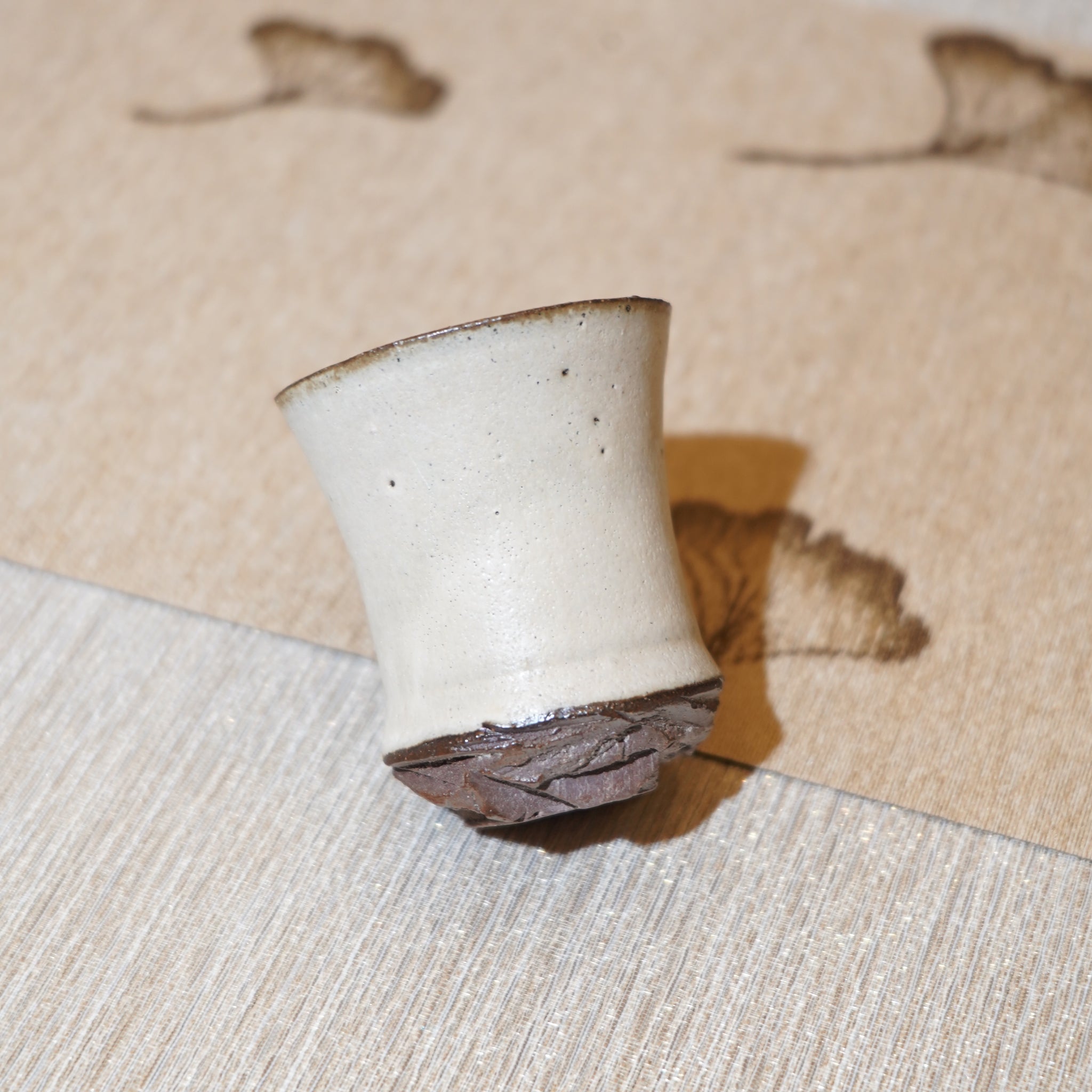 *新品*【雪隱·霜峰】全手工紅陶炻器主人杯