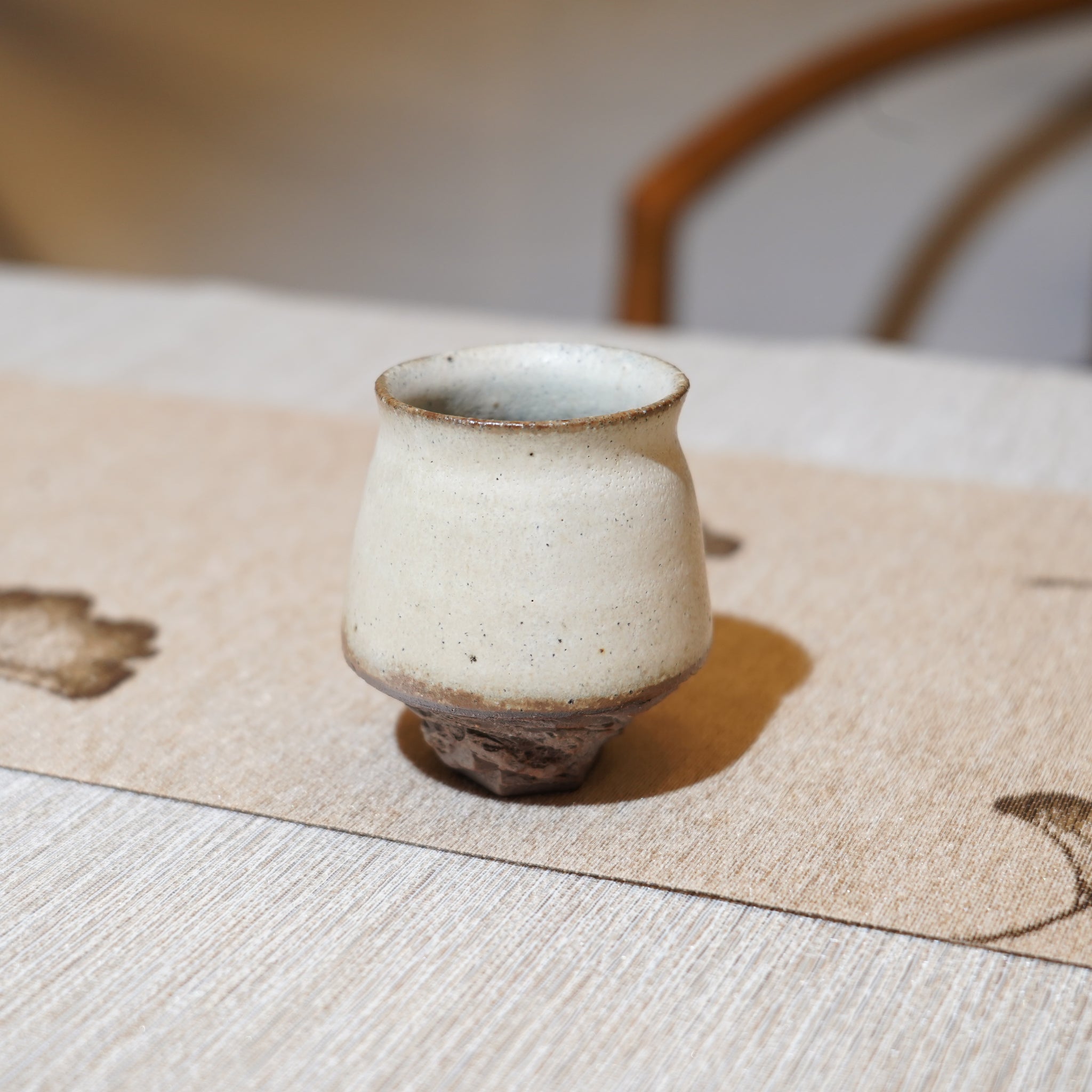 *新品*【雪隱·霜岳】全手工紅陶炻器主人杯