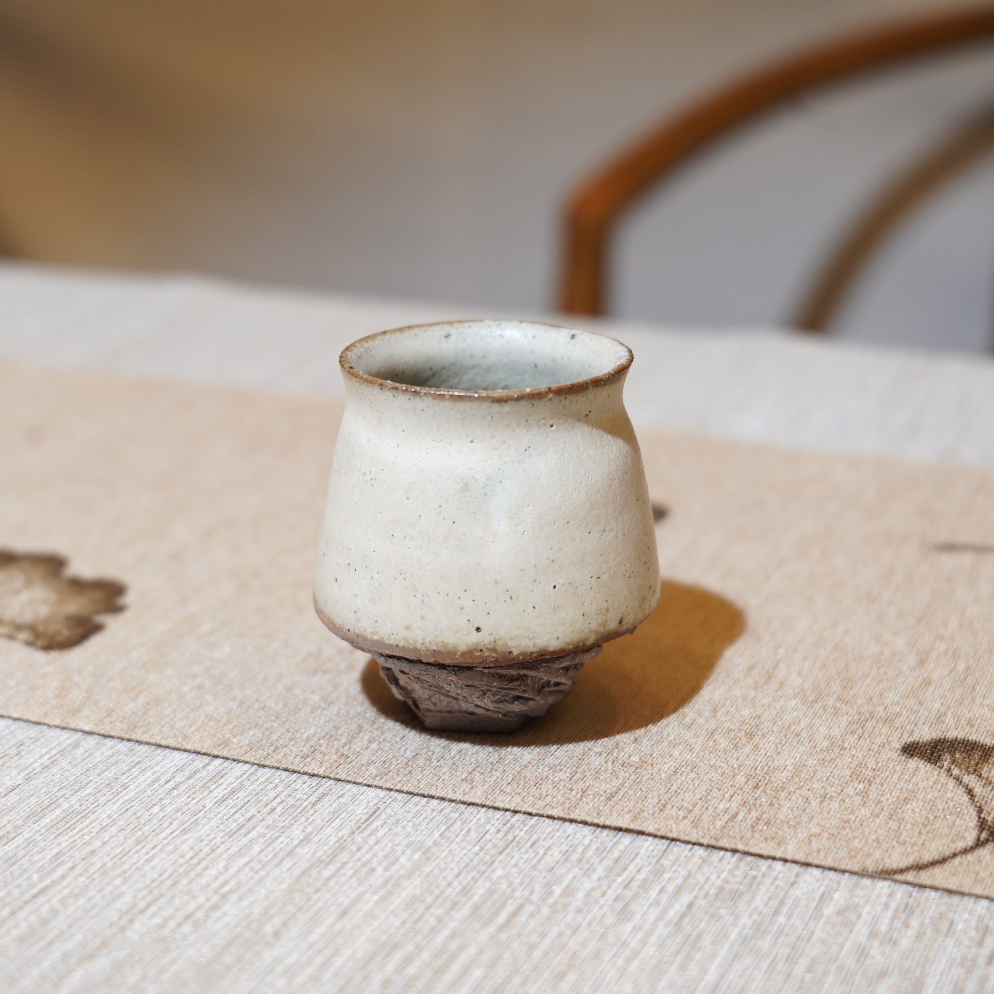 *新品*【雪隱·霜岳】全手工紅陶炻器主人杯