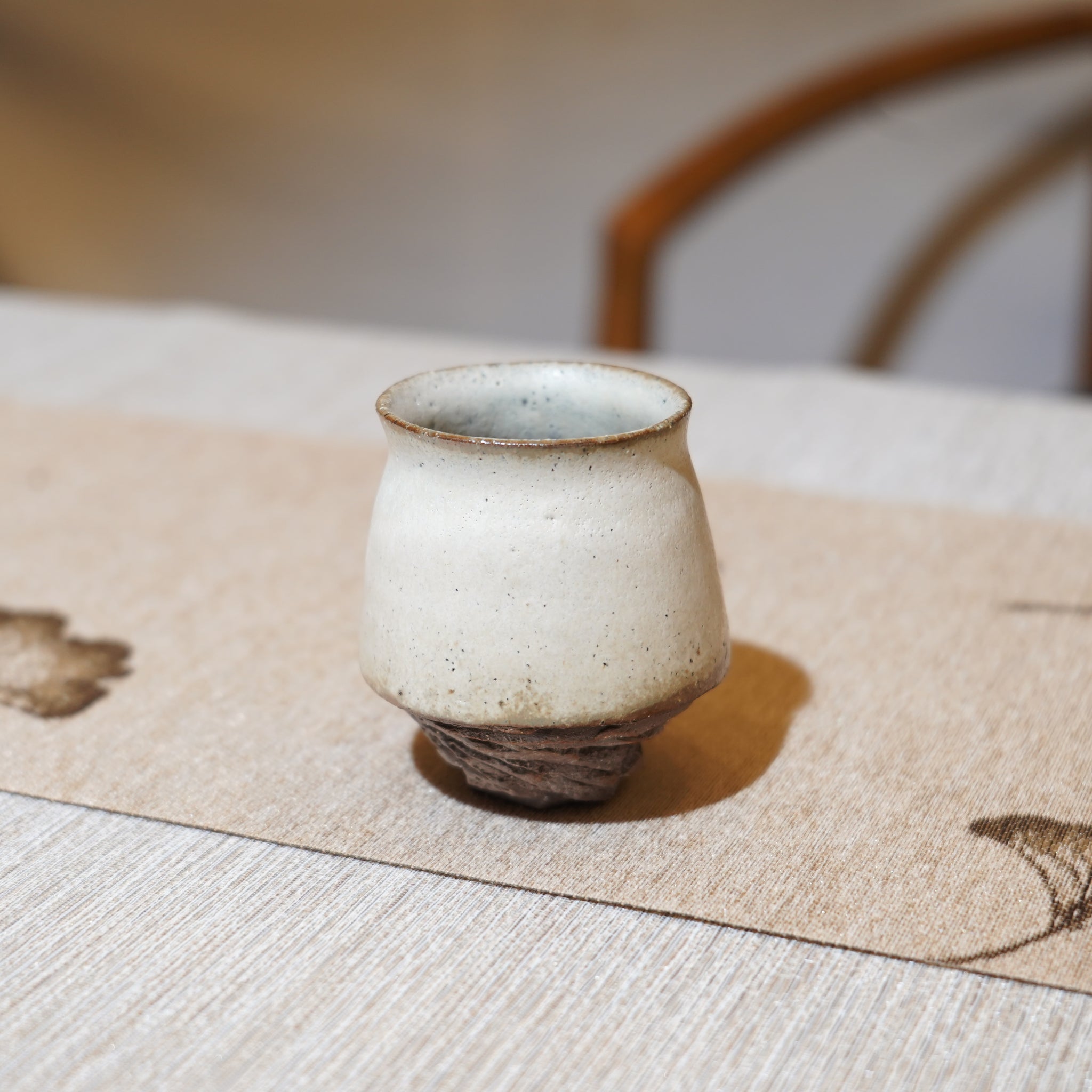 *新品*【雪隱·霜岳】全手工紅陶炻器主人杯