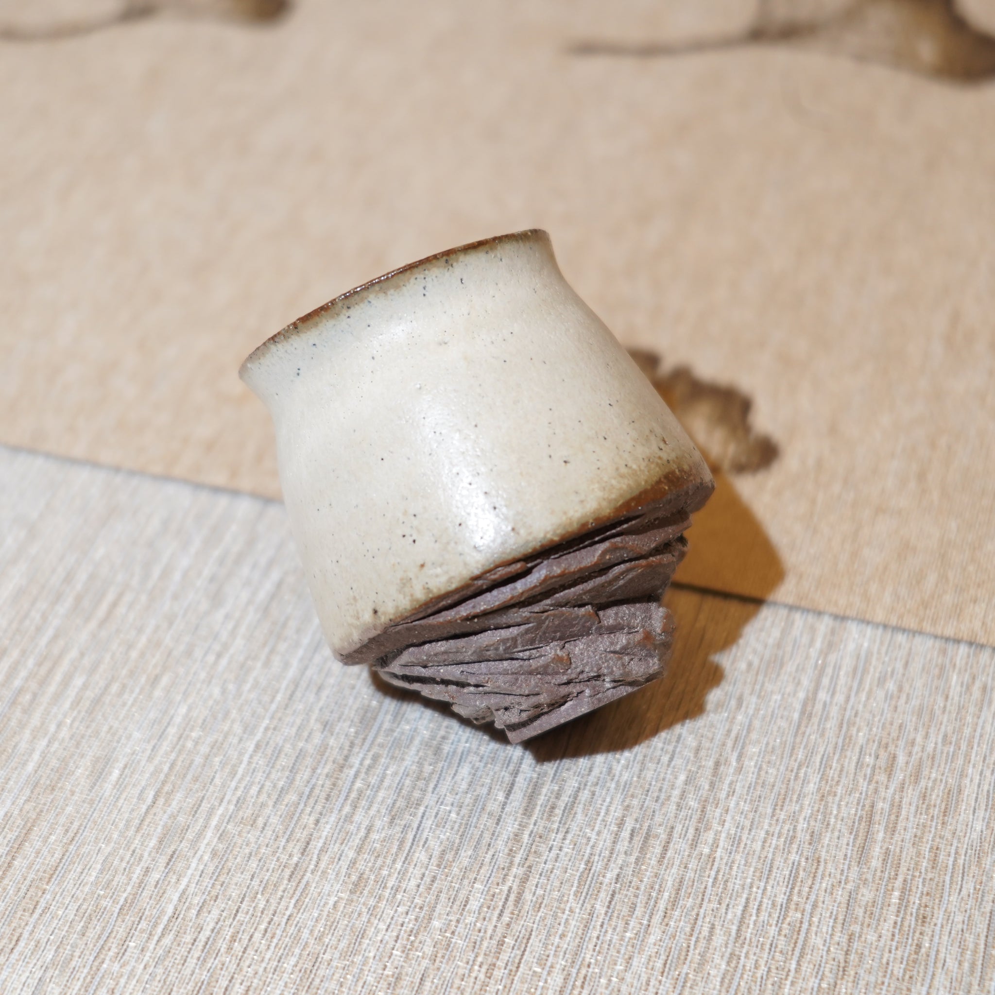 *新品*【雪隱·霜岳】全手工紅陶炻器主人杯