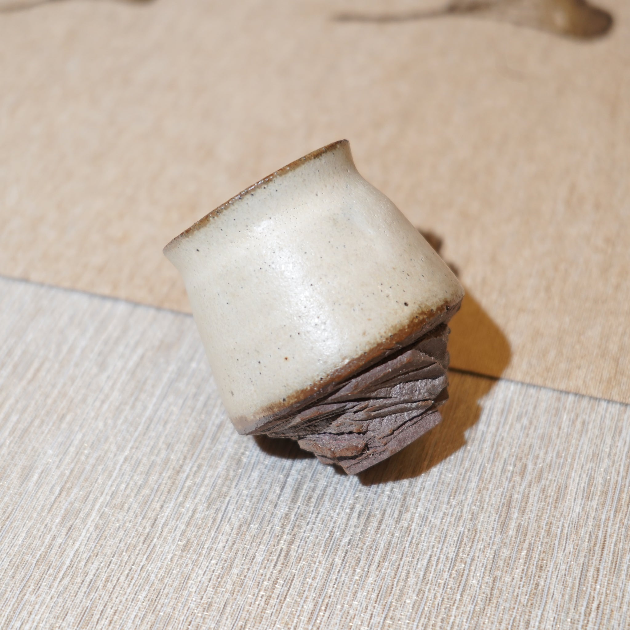 *新品*【雪隱·霜岳】全手工紅陶炻器主人杯