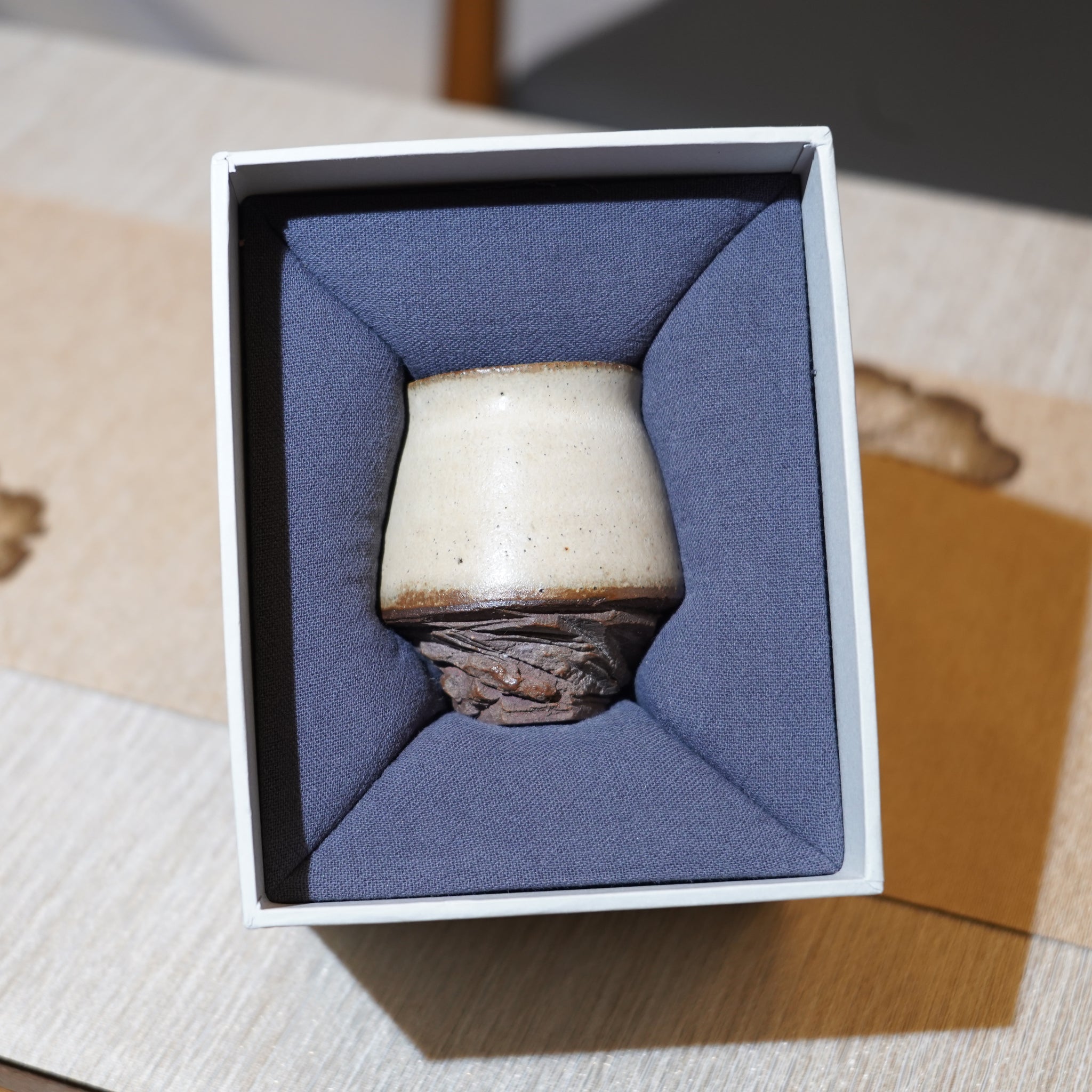 *新品*【雪隱·霜岳】全手工紅陶炻器主人杯