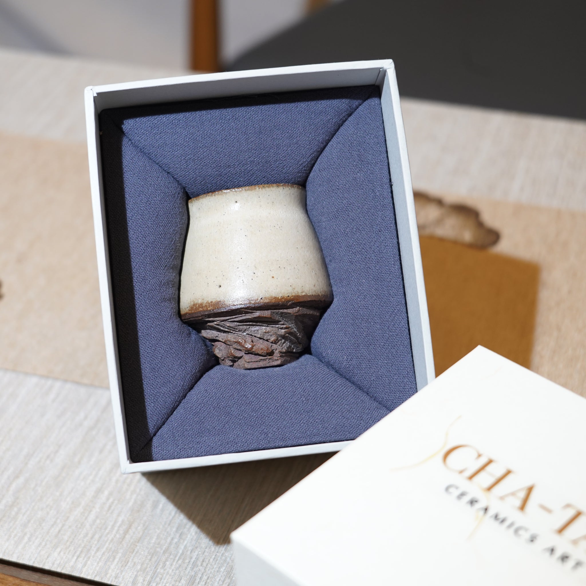 *新品*【雪隱·霜岳】全手工紅陶炻器主人杯