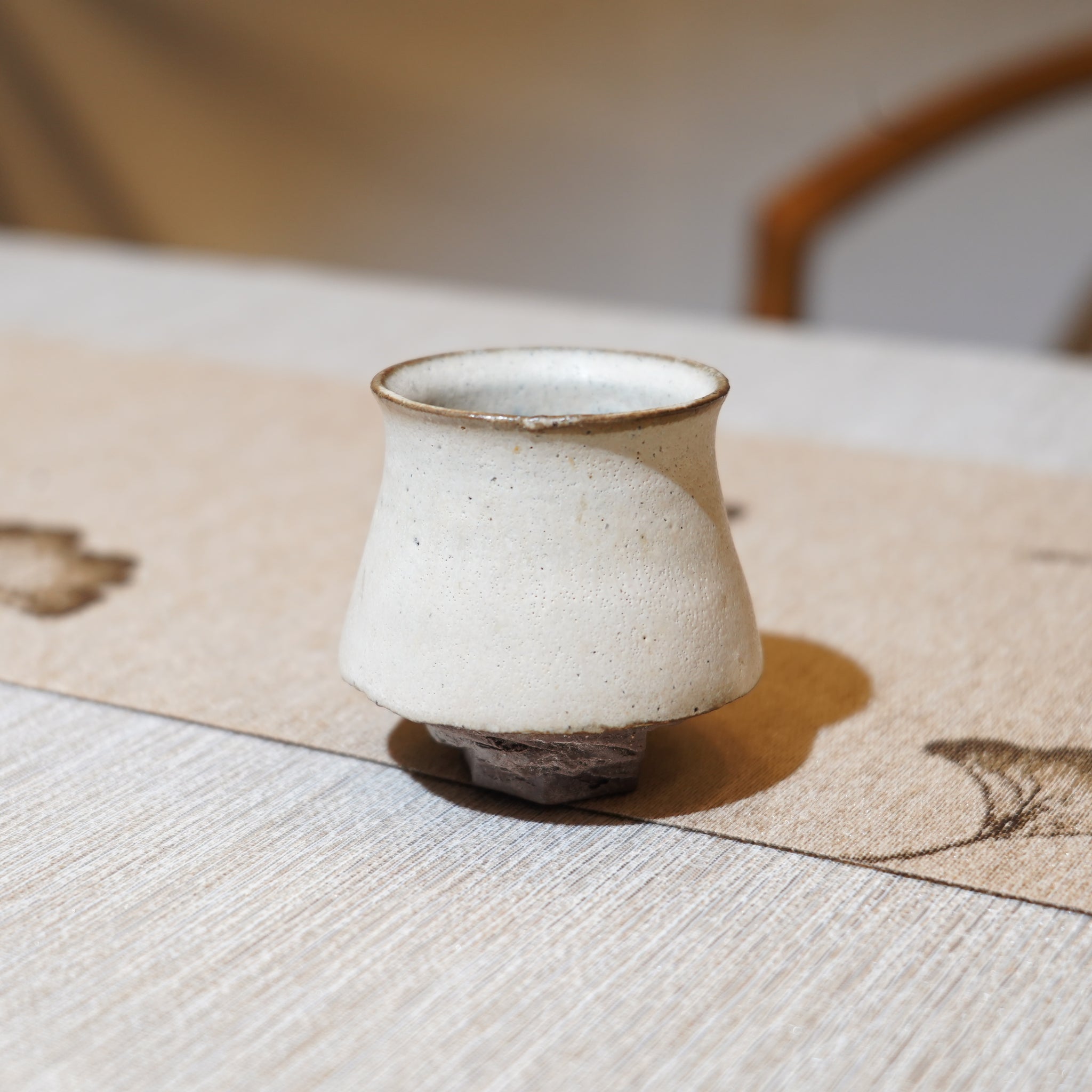 *新品*【雪隱·霜岳】全手工紅陶炻器主人杯