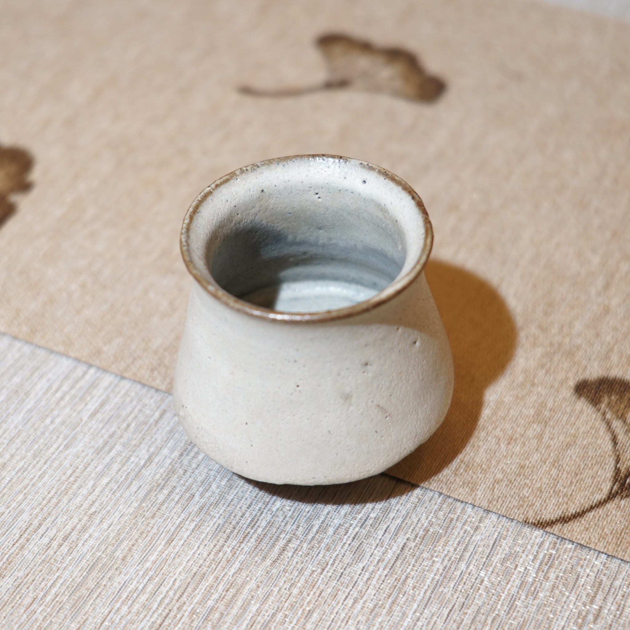 *新品*【雪隱·霜岳】全手工紅陶炻器主人杯