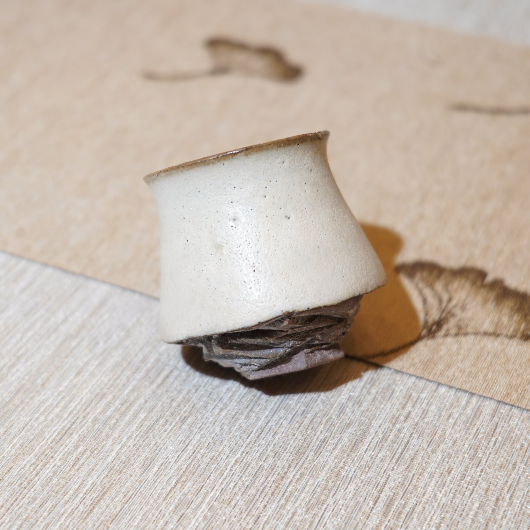 *新品*【雪隱·霜岳】全手工紅陶炻器主人杯