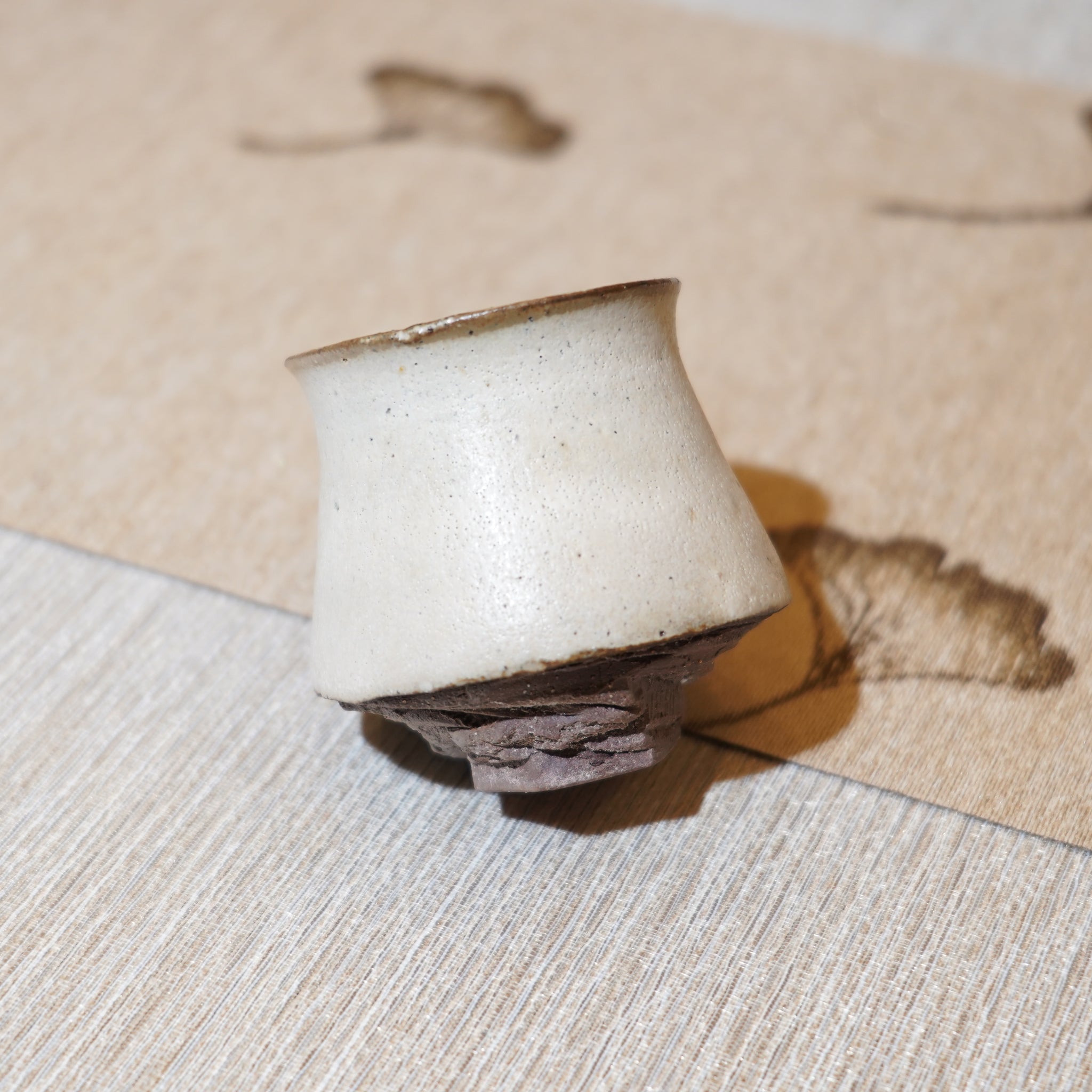 *新品*【雪隱·霜岳】全手工紅陶炻器主人杯