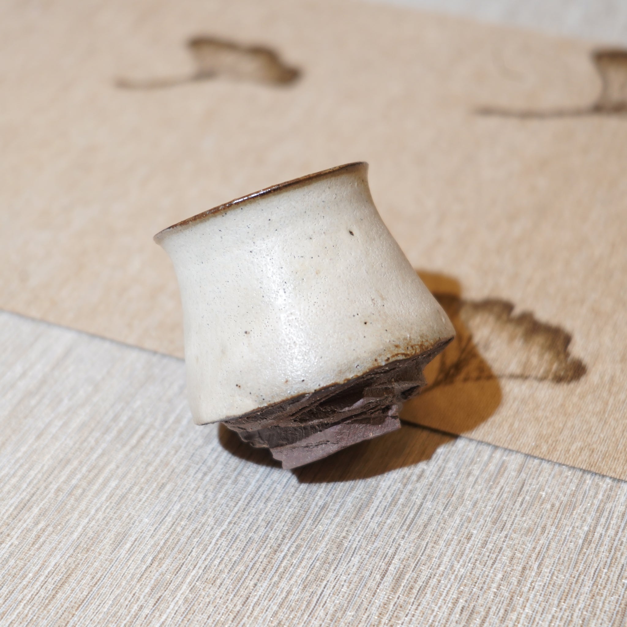 *新品*【雪隱·霜岳】全手工紅陶炻器主人杯