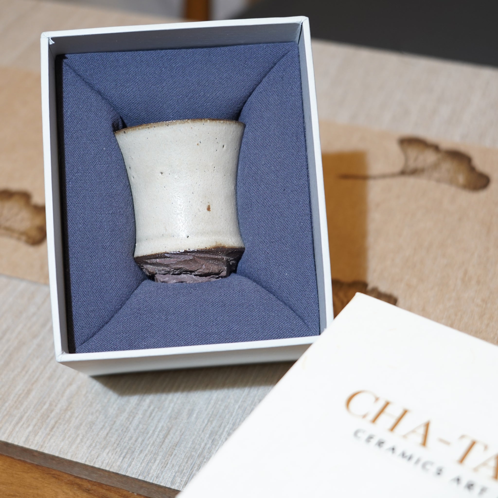 *新品*【雪隱·霜峰】全手工紅陶炻器主人杯