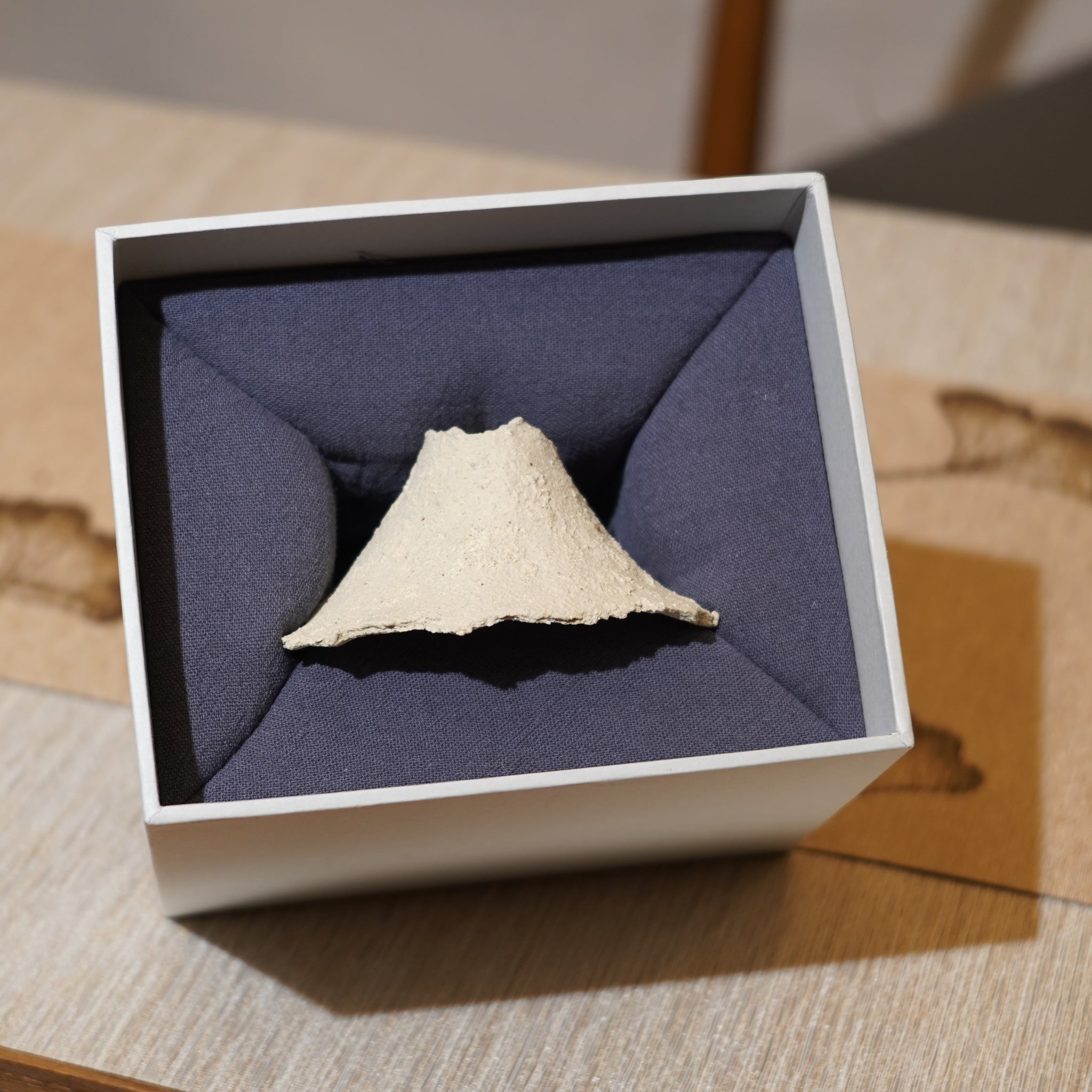 *新品*【雪隱·礫泊】全手工灰陶炻器茶置蓋置