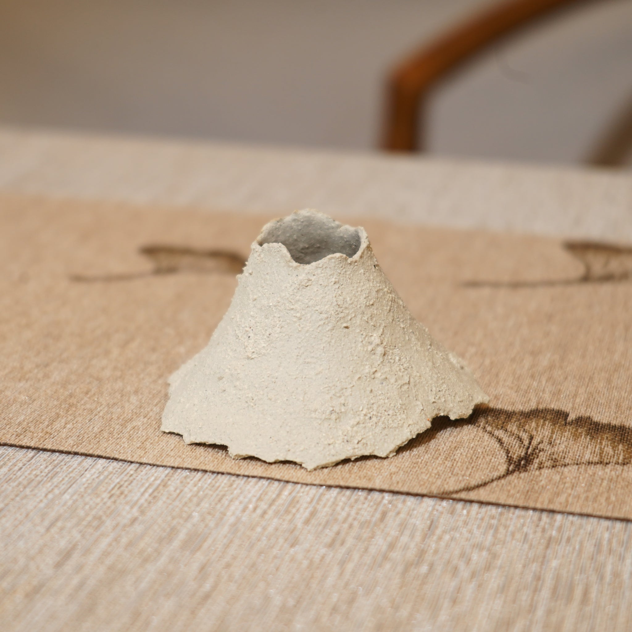 *新品*【雪隱·礫泊】全手工灰陶炻器茶置蓋置