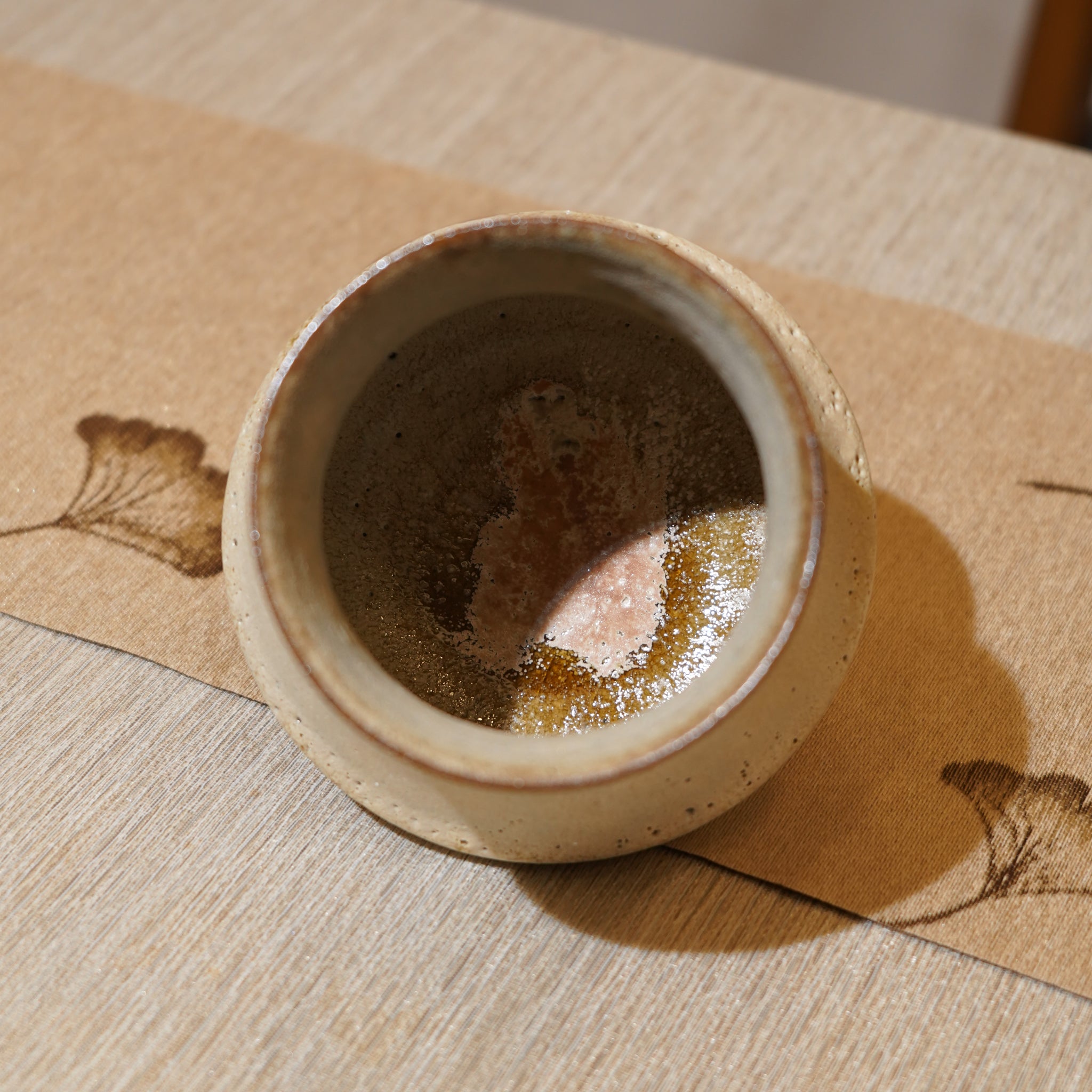 *新品*【雪隱·富嶽】全手工紅陶炻器茶盂