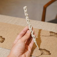 *新品*【雪隱 · 雲骨】全手工雕刻灰陶茶針