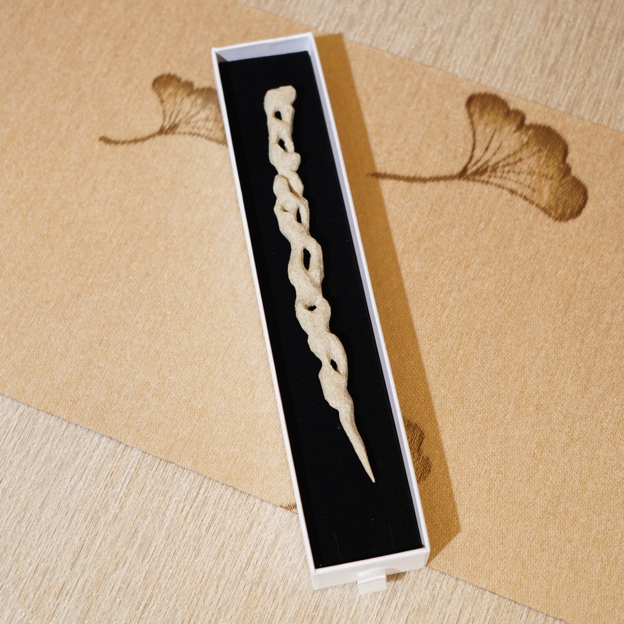 *新品*【雪隱 · 雲骨】全手工雕刻灰陶茶針