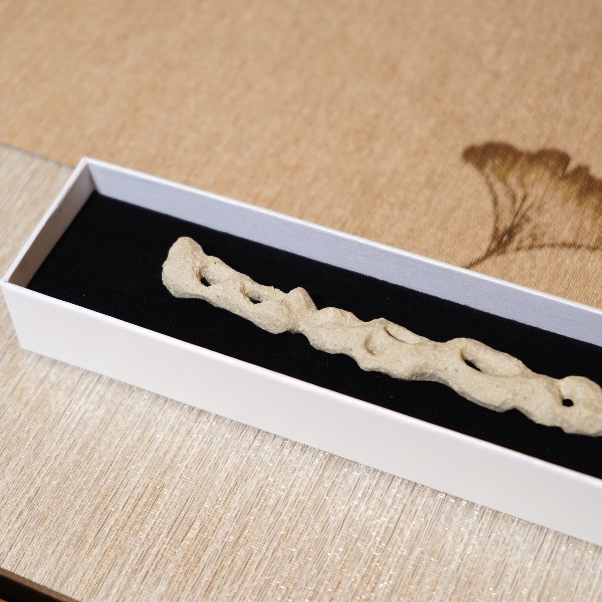 *新品*【雪隱 · 雲骨】全手工雕刻灰陶茶針