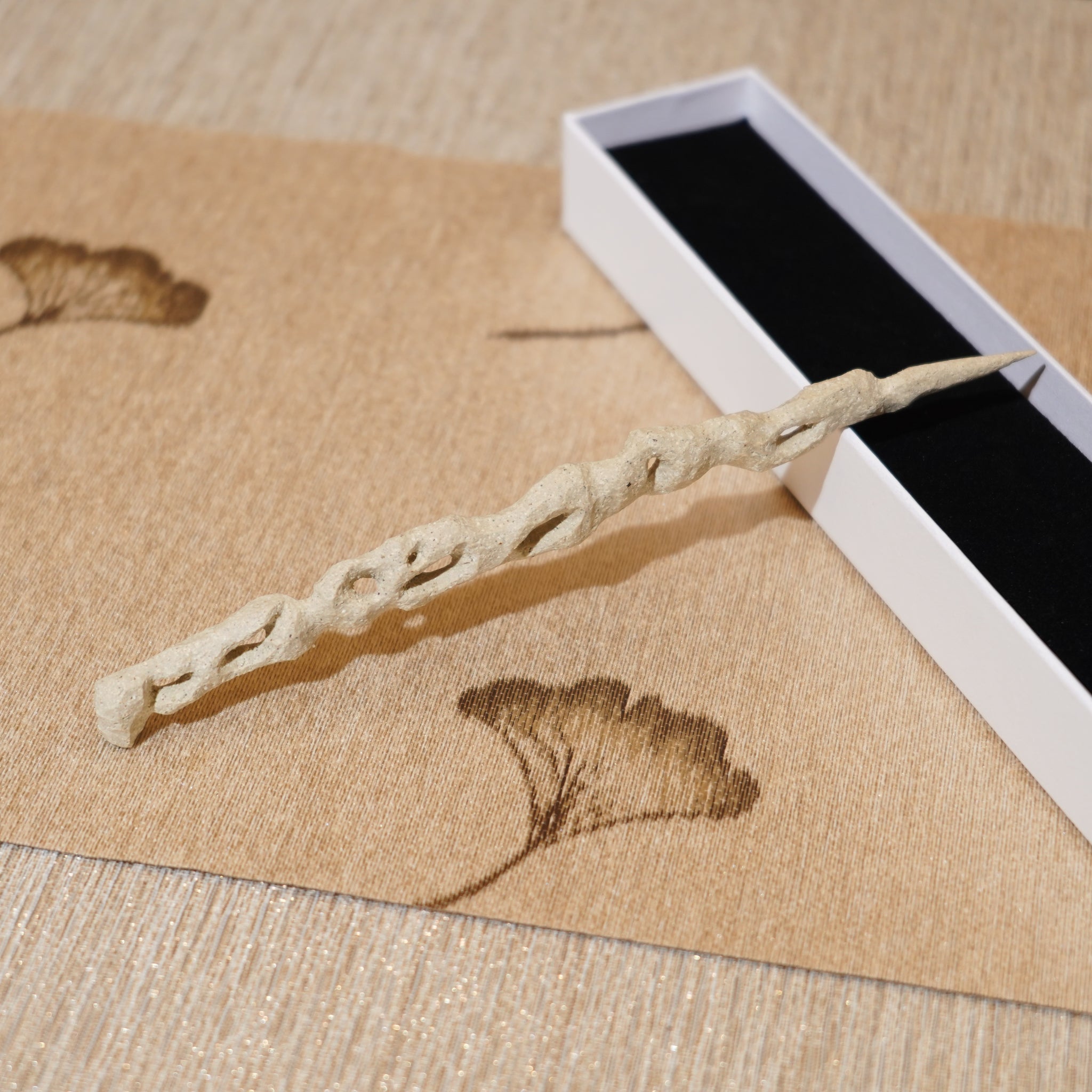 *新品*【雪隱 · 雲骨】全手工雕刻灰陶茶針