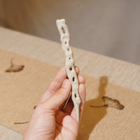 *新品*【雪隱 · 雲骨】全手工雕刻灰陶茶針