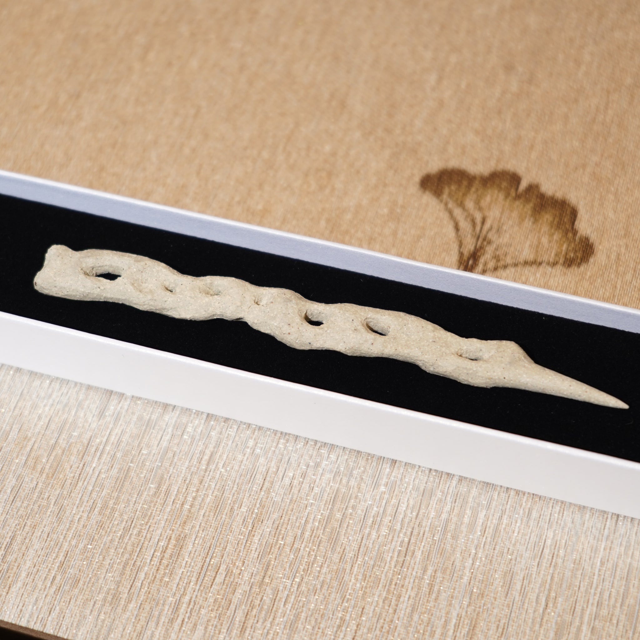 *新品*【雪隱 · 雲骨】全手工雕刻灰陶茶針