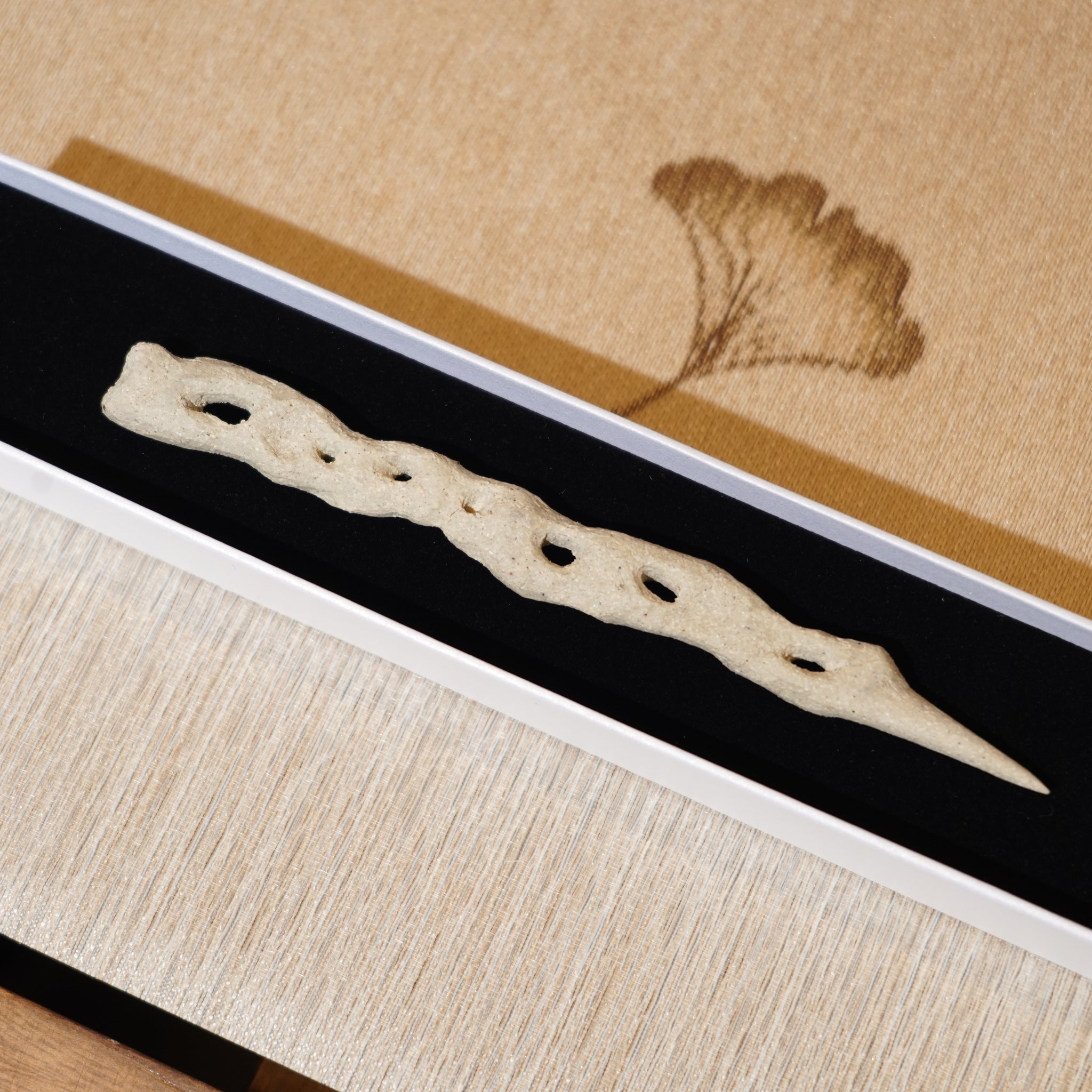 *新品*【雪隱 · 雲骨】全手工雕刻灰陶茶針