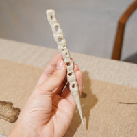 *新品*【雪隱 · 雲骨】全手工雕刻灰陶茶針