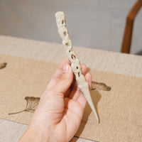 *新品*【雪隱 · 雲骨】全手工雕刻灰陶茶針